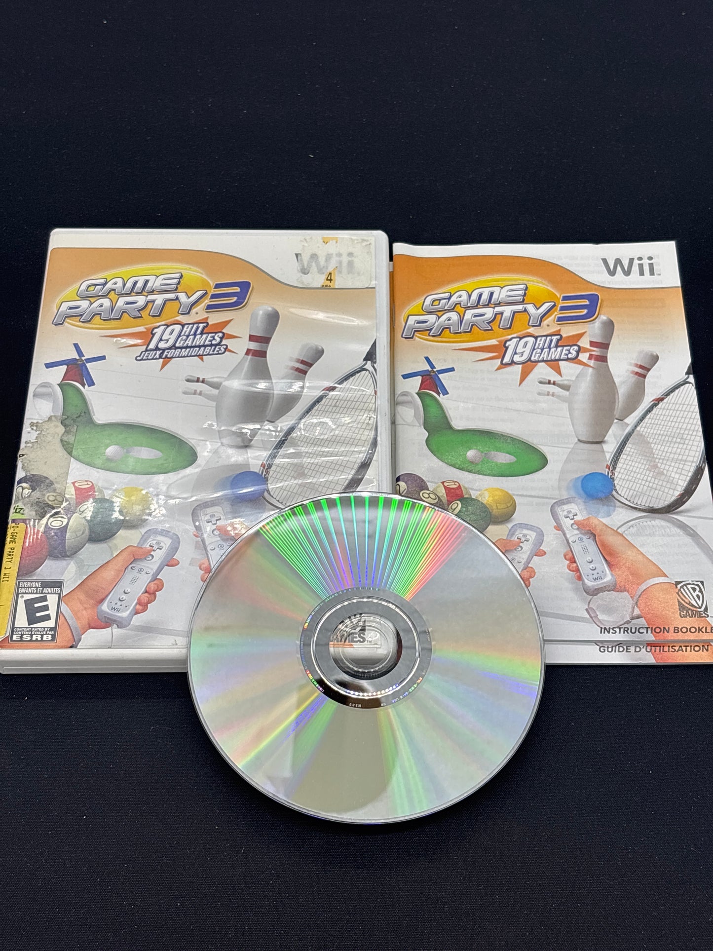 Auction Lot 157: Nintendo WII Game Party 3 Video Game CIB