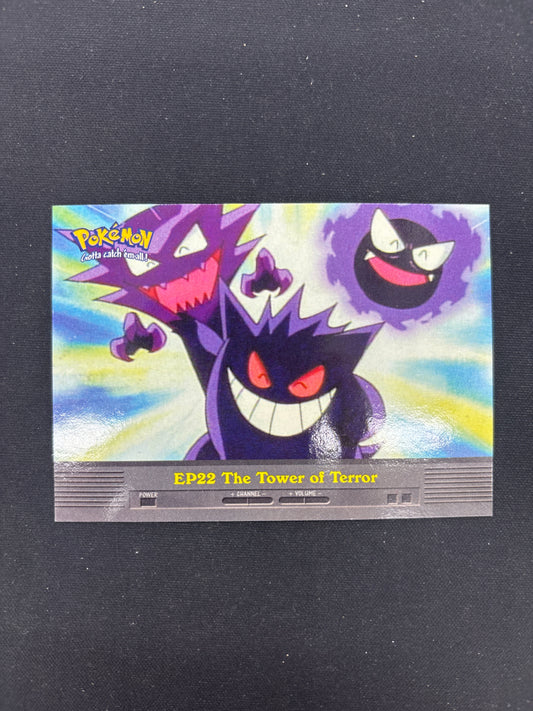 Auction Lot 9: Pokemon Topps The Tower of Terror EP 22 Card Conditions Vary