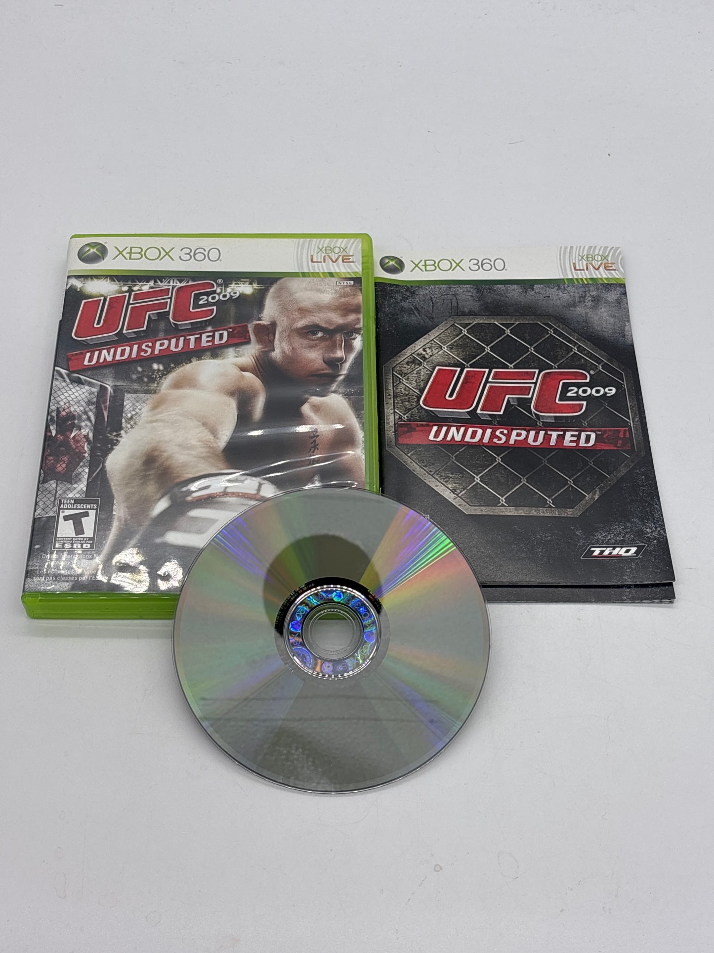 Auction Lot 112: UFC Undisputed 2009 Video Game XBOX 360 CIB