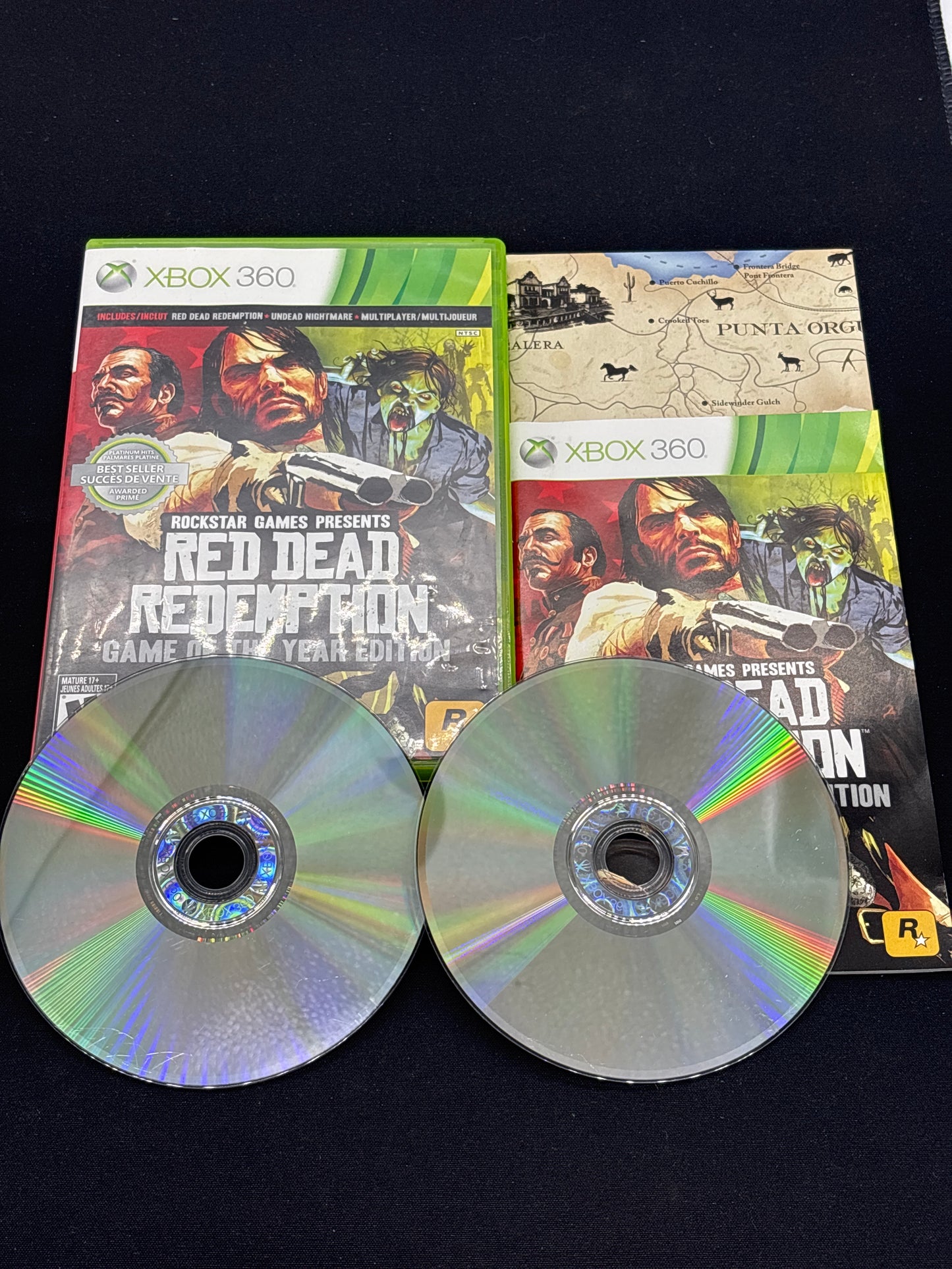 Auction Lot 181: XBOX 360 Red Dead Redemption GOTY Edition Complete with Case & Disc
