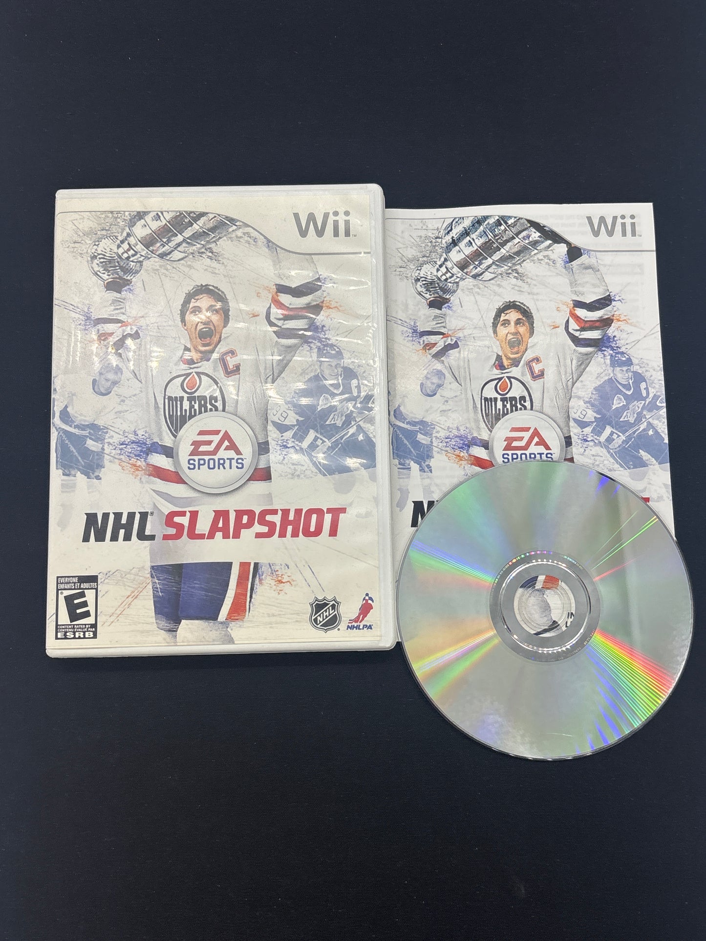 Auction Lot 125: NHL Slapshot Video Game Nintendo Wii CIB