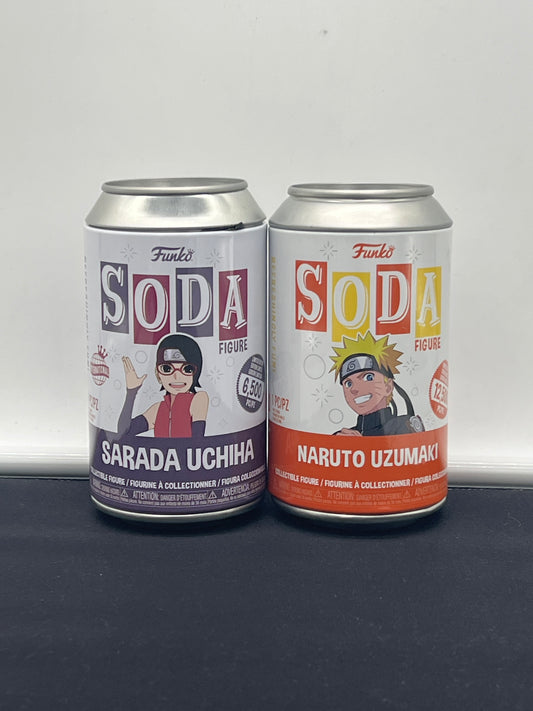 Auction Lot 70: Funko Soda Lot of 2 Sarada Uchiha Naruto