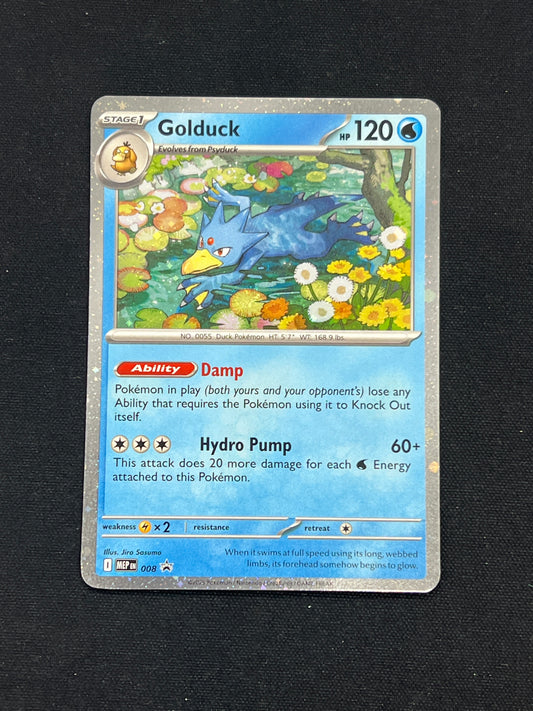 Auction Lot 332: Pokemon Card Golduck Mega Evolutions Promo Conditions Vary
