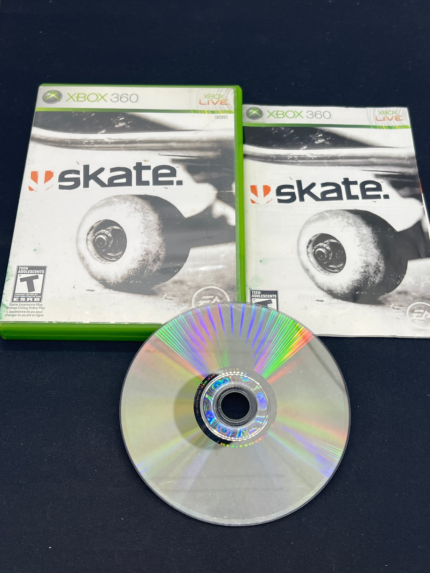 Auction Lot 126: XBOX 360 Video Game Skate CIB