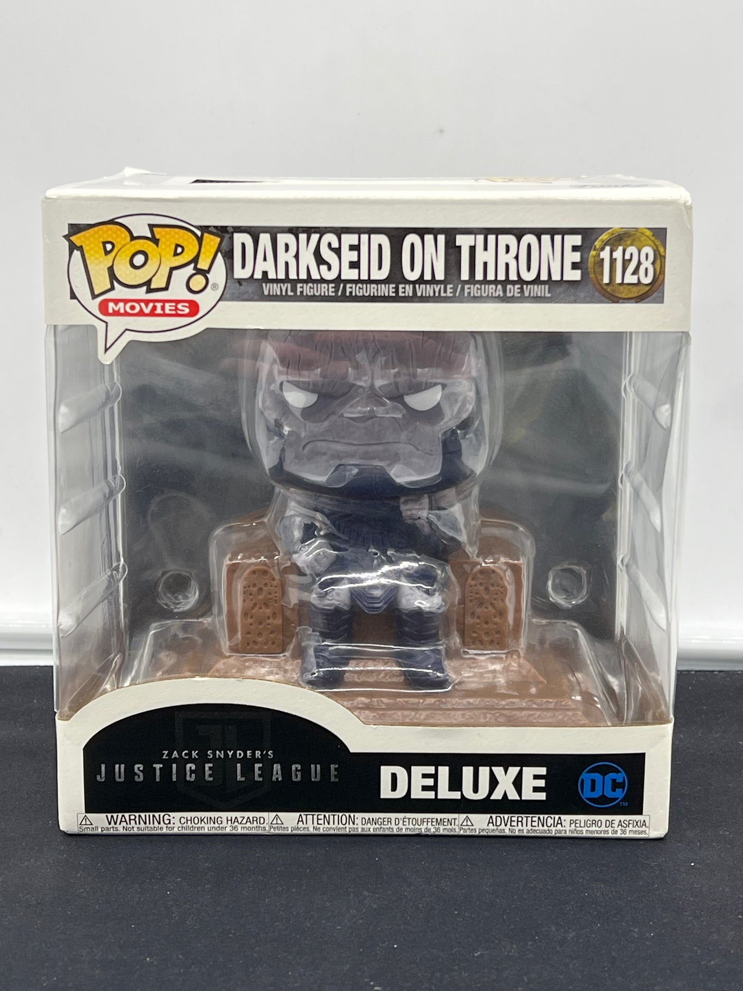 Auction Lot 214: POP Funko Jumbo Justice League Darkseid on Throne 1128 Figure