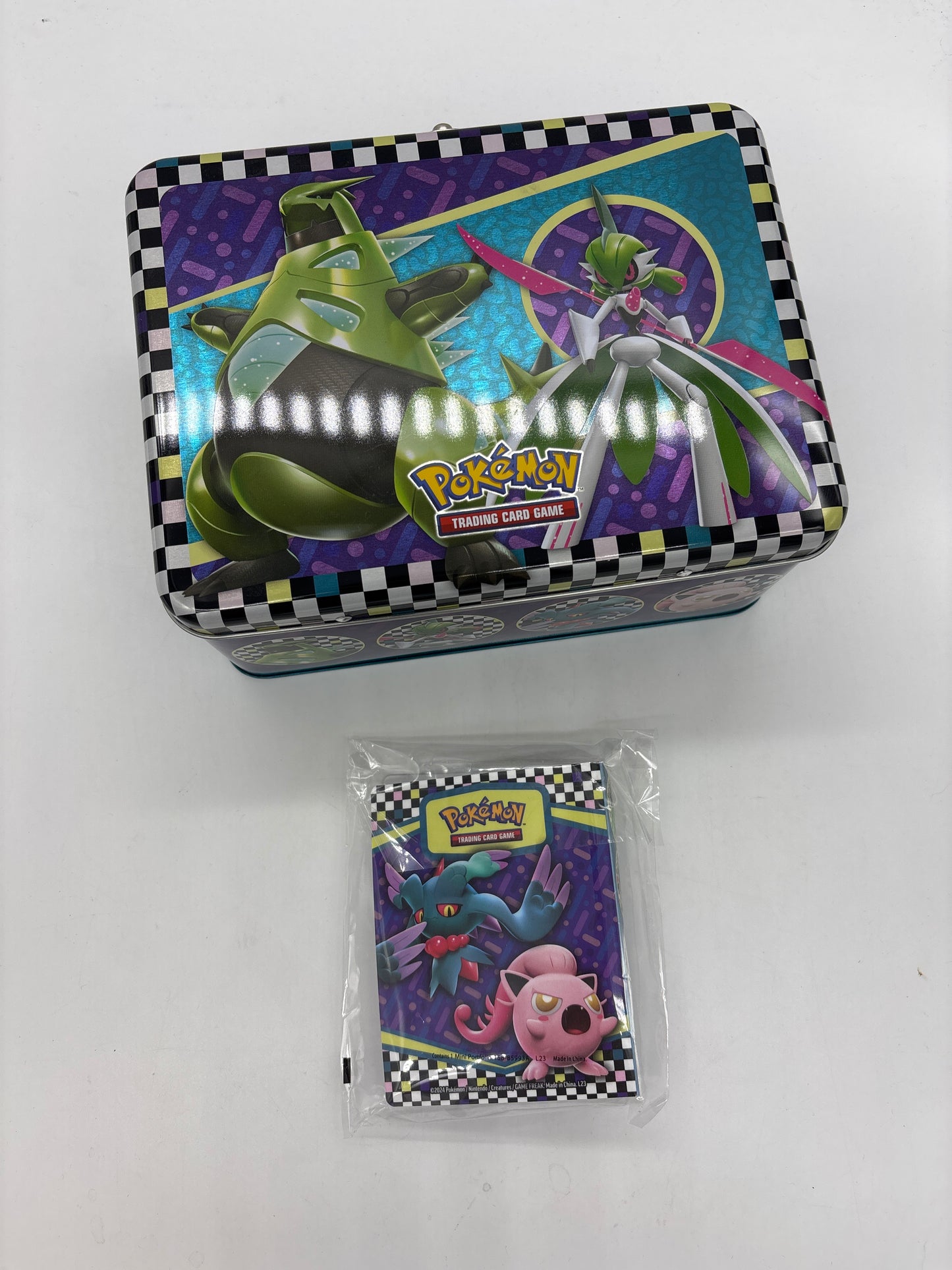 Auction Lot 207: Pokemon Lunch Tin With Mini Portfolio