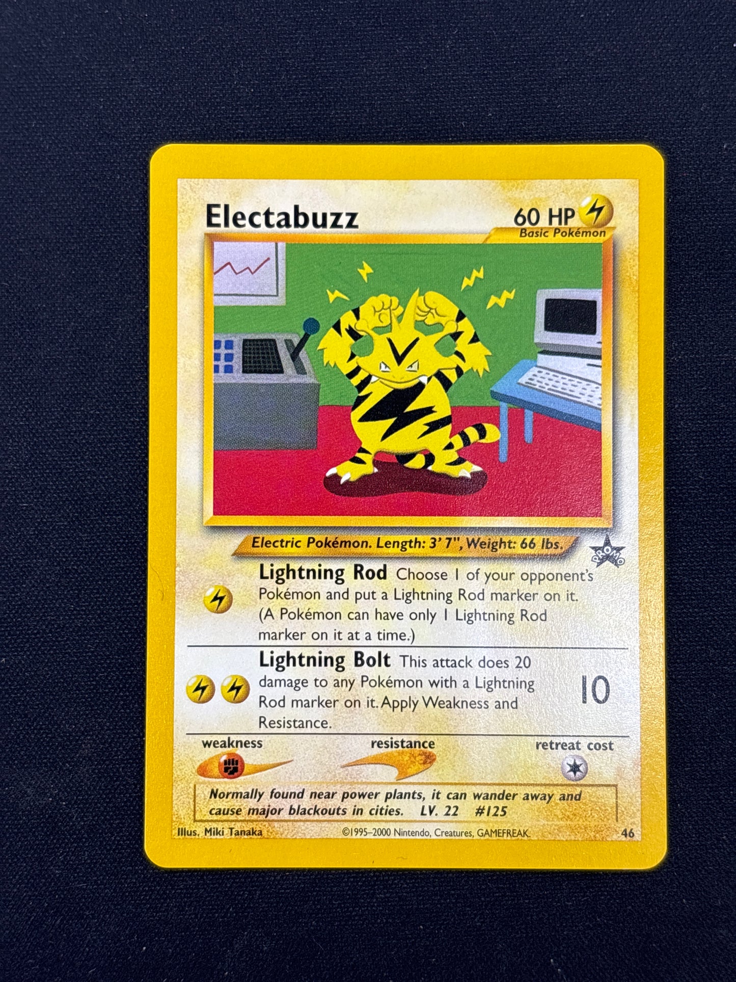 Auction Lot 12: Electabuzz Black Star Promo Card Conditions Vary