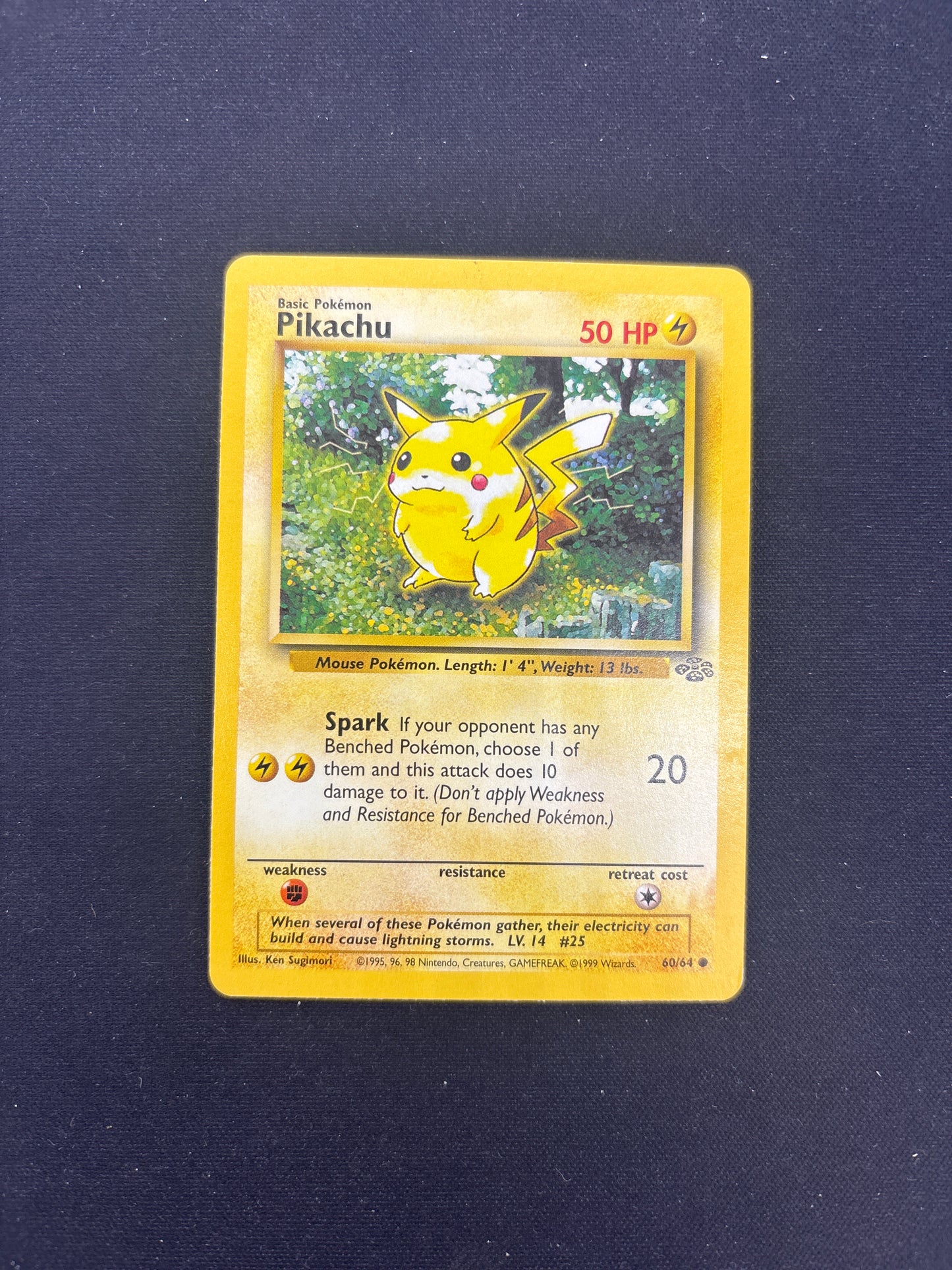 Auction Lot 444: Pokémon Cards Pikachu WOTC Jungle Conditions Vary