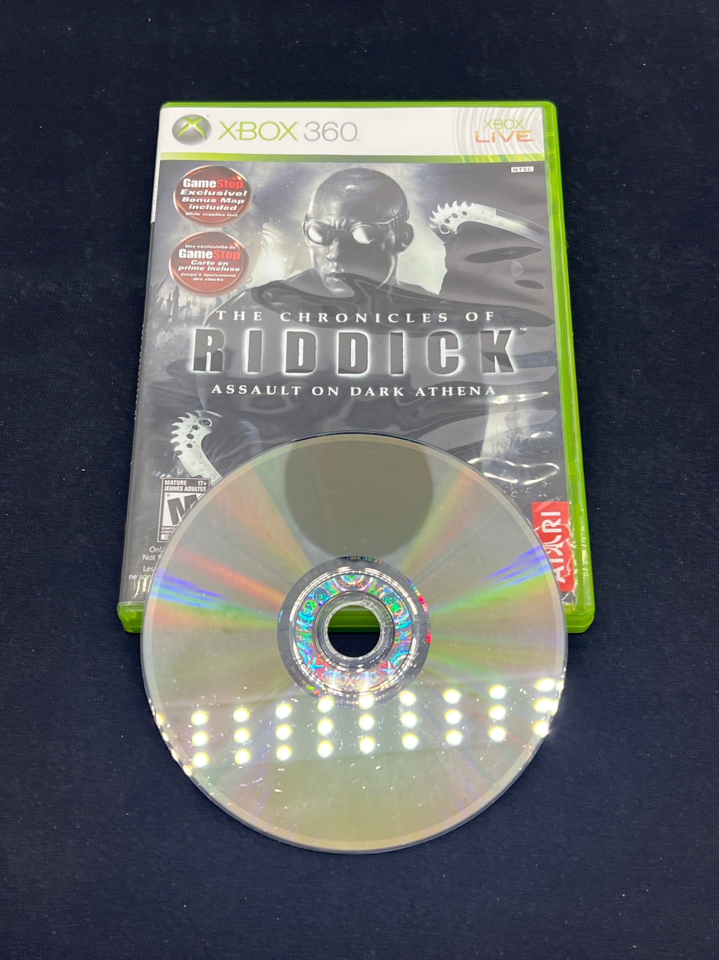 Auction Lot 144: XBOX 360 Video Game The Chronicles of Riddick