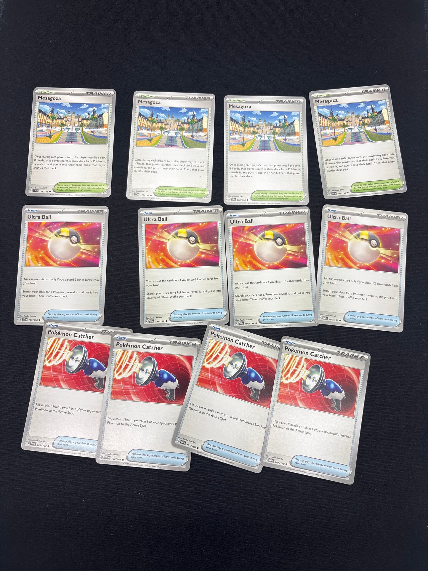 Auction Lot 244: Pokemon Trainer Card Lot 2 Conditions Vary