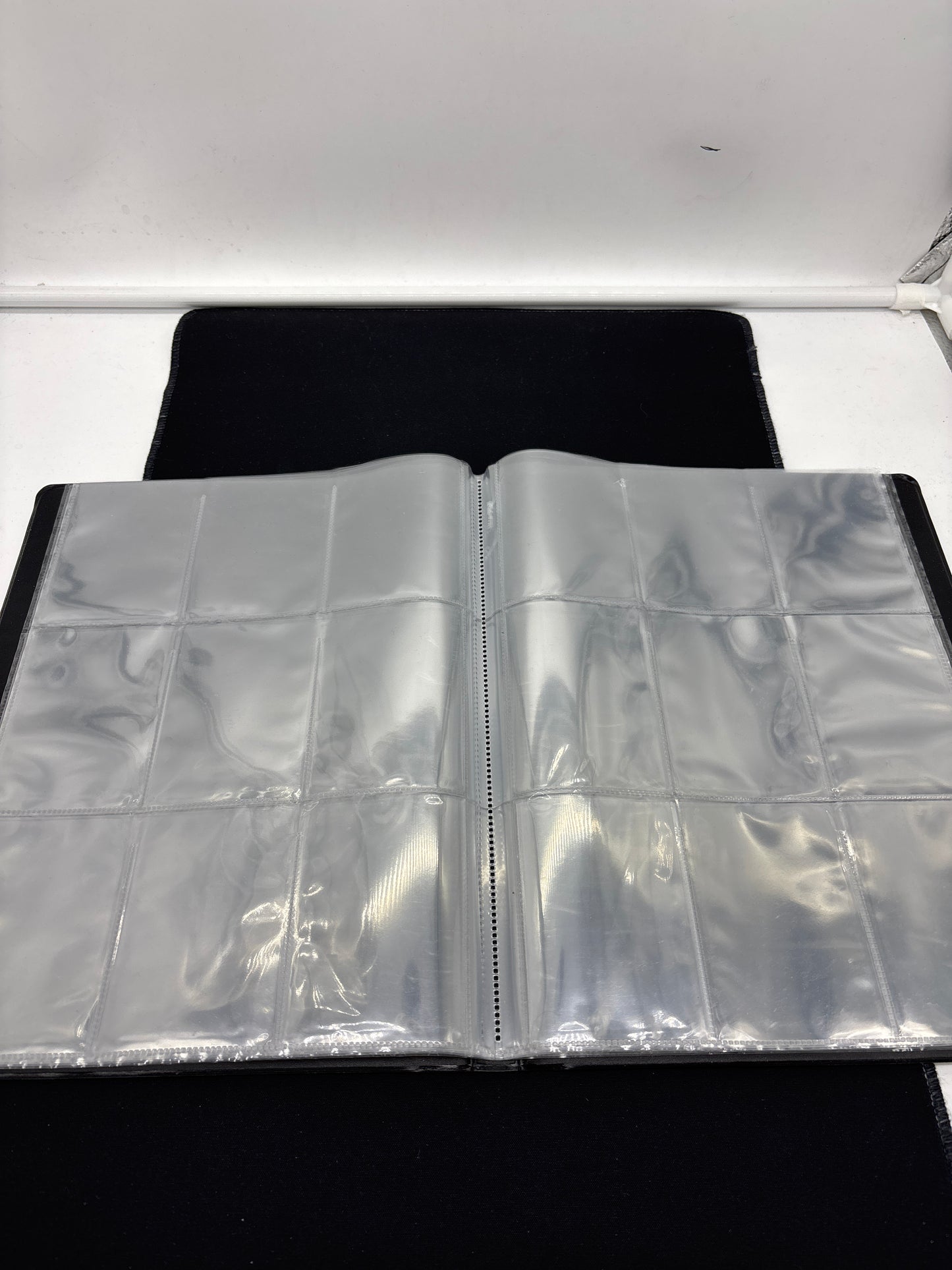 Auction Lot 348: Pokemon 9 Pocket TCG Ultra Pro Mew Binder Pages Top Load Lightly Used