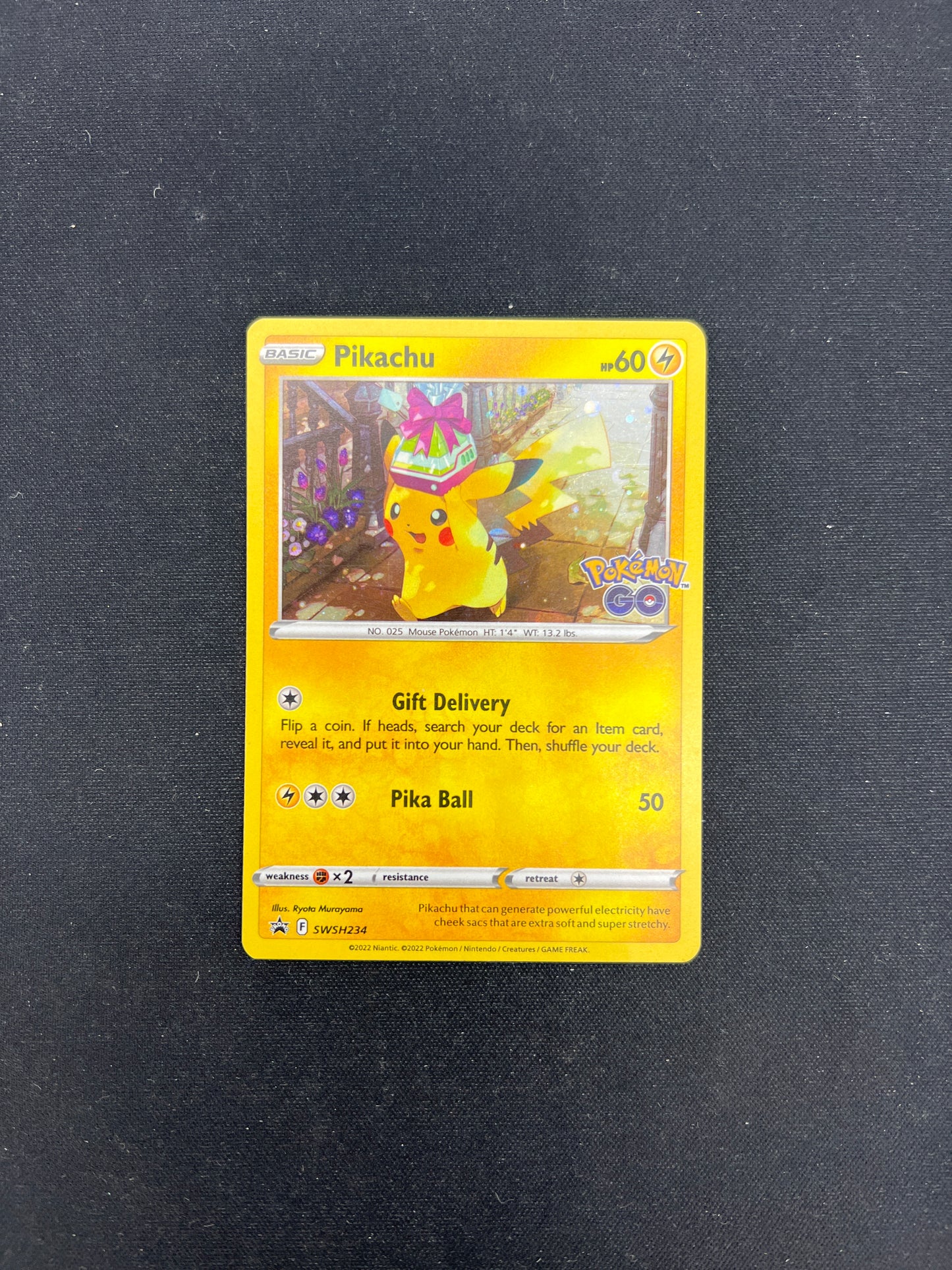 Auction Lot 249: Pokemon Cards Pikachu SWSH 234 Cosmo Holo Condition Vary