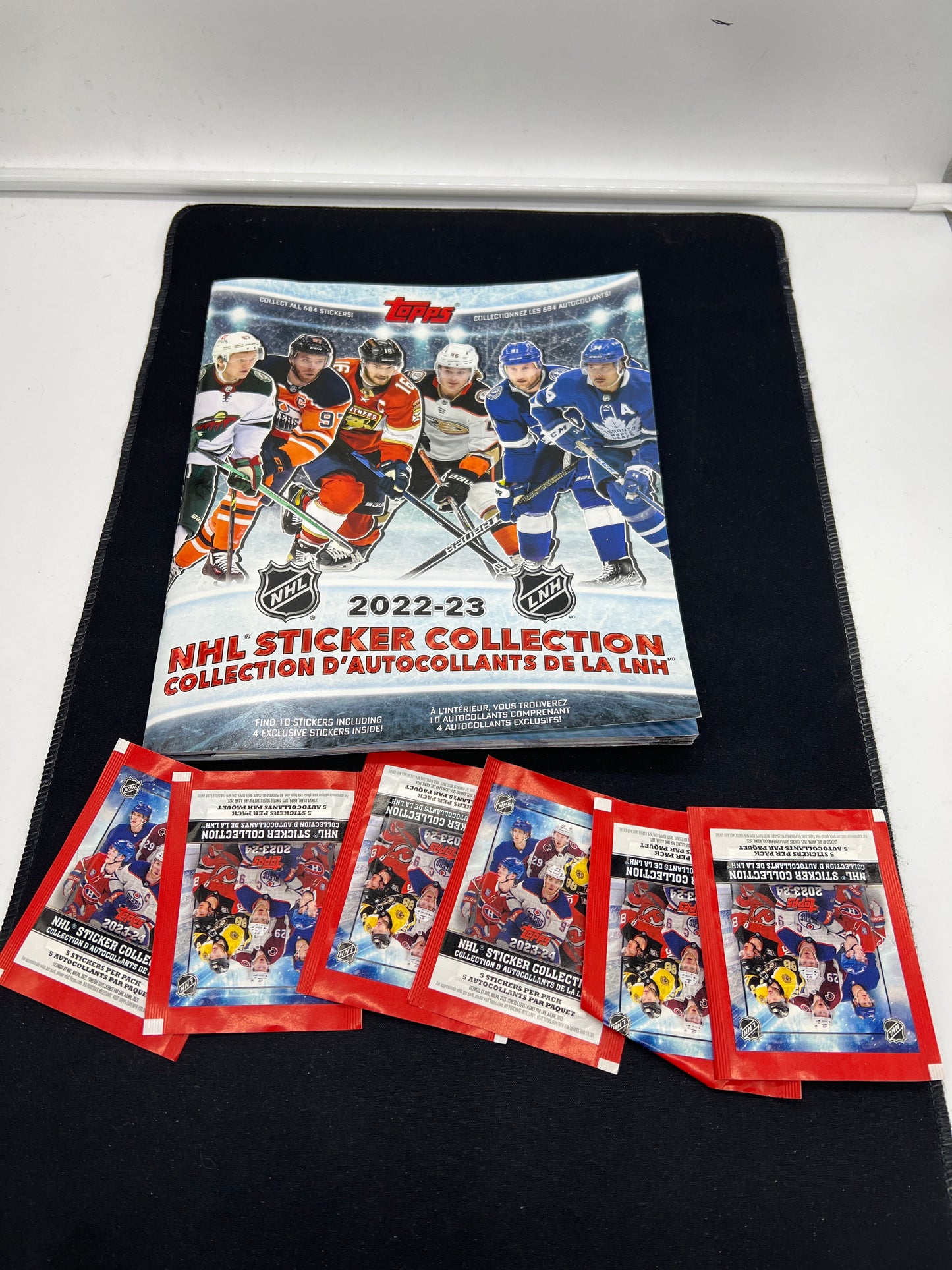 Auction Lot 250: NHL Sticker Collection with Booklet and Stickers Lot 3