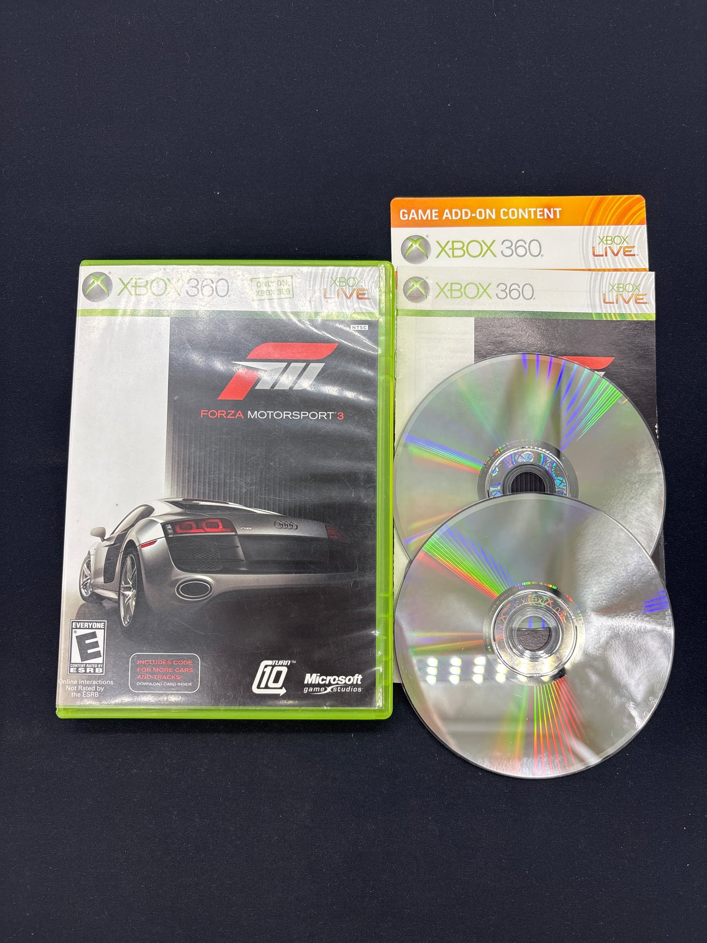 Auction Lot 136: XBOX 360 Forza 3 With Case & Disc