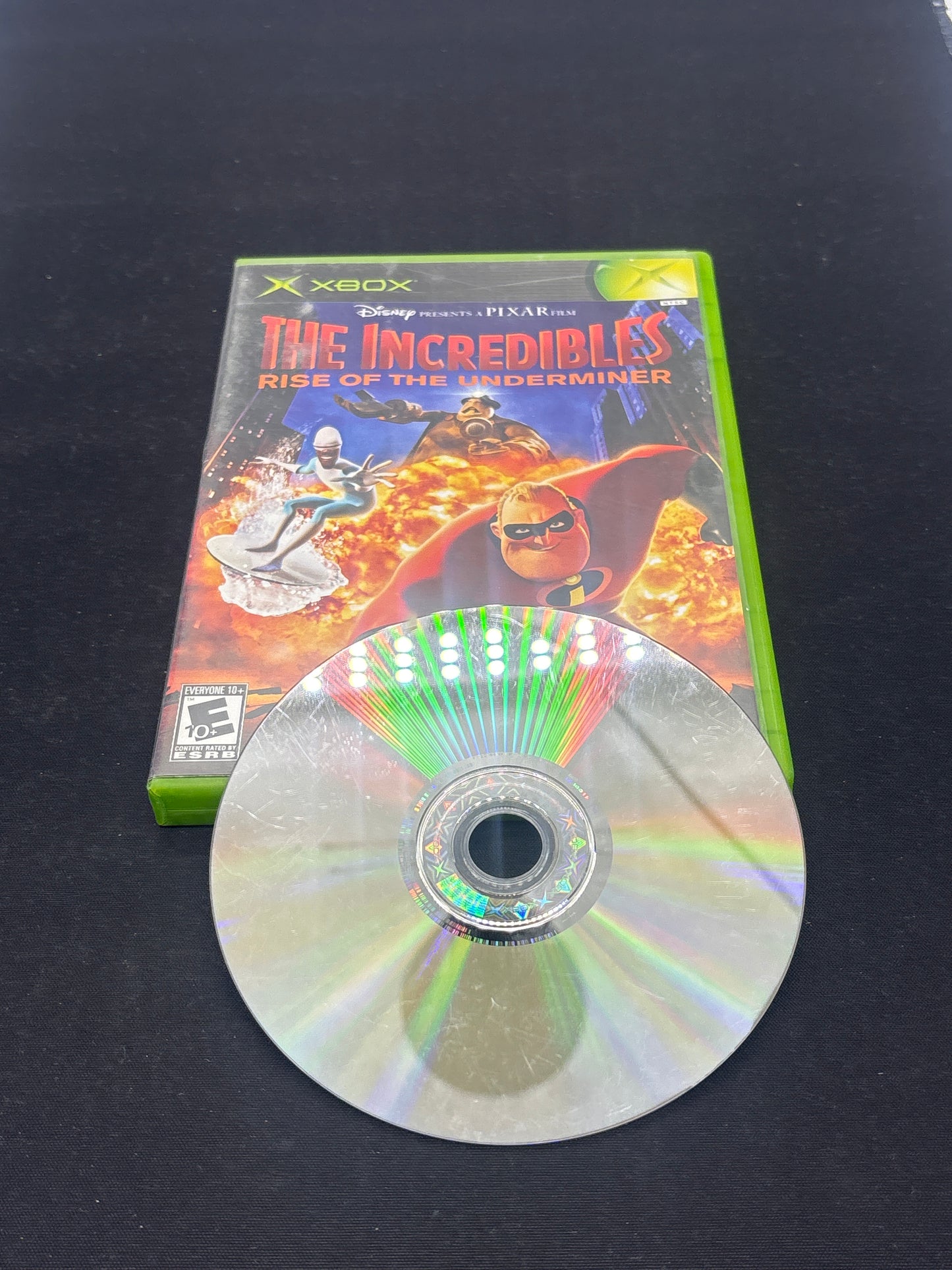 Auction Lot 108: XBOX Video Game The Incredibles Rise of the Underminer