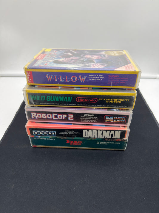 Auction Lot 236: Nintendo NES Empty Video Game Cases Lot