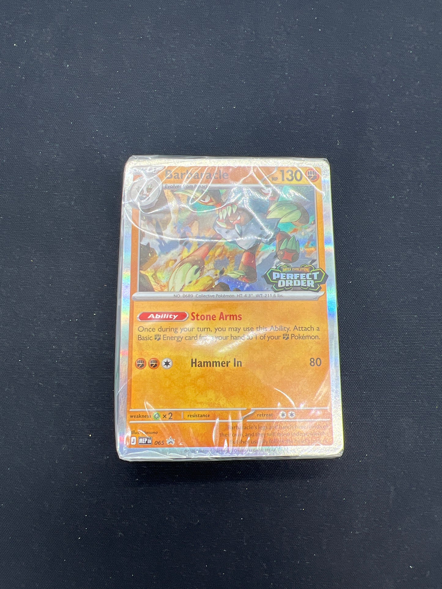 Auction Lot 30: Pokemon Cards Barbanacle Perfect Order Build and Battle Deck Sealed