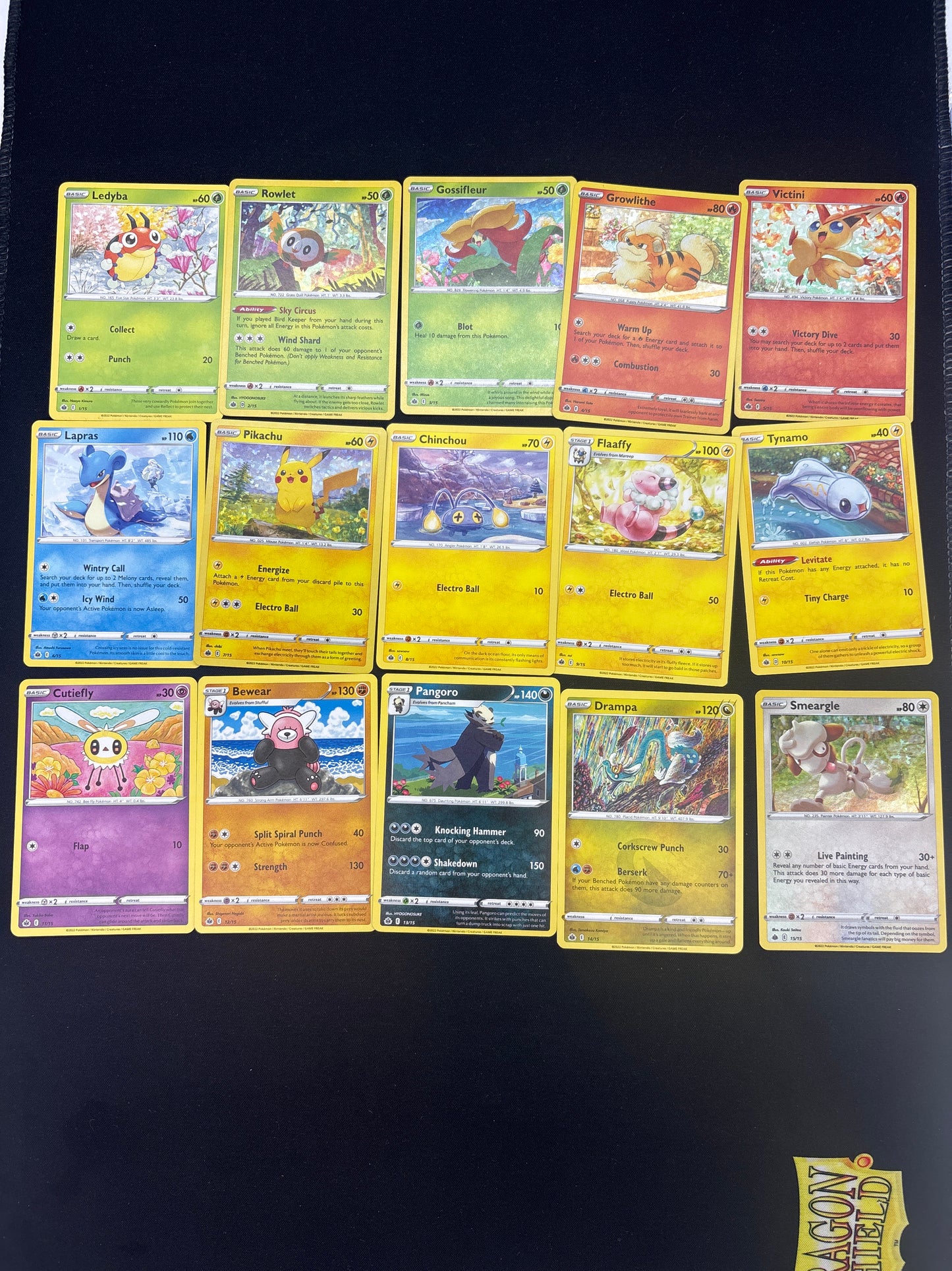 Auction Lot 60: Pokemon Mcdonalds 2022 Complete Happy Meal Card Lot Conditions Vary
