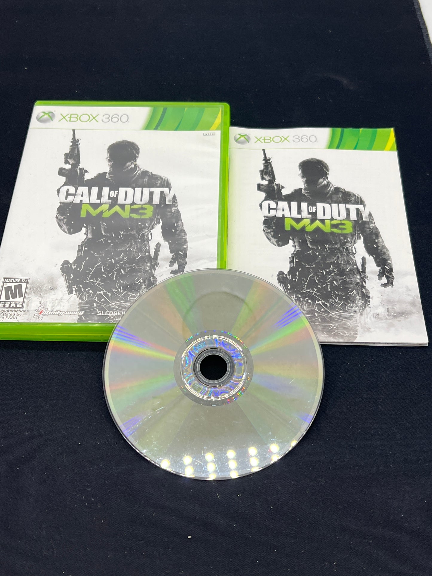 Auction Lot 51: XBOX 360 Video Game Call of Duty Modern Warfare 3 CIB