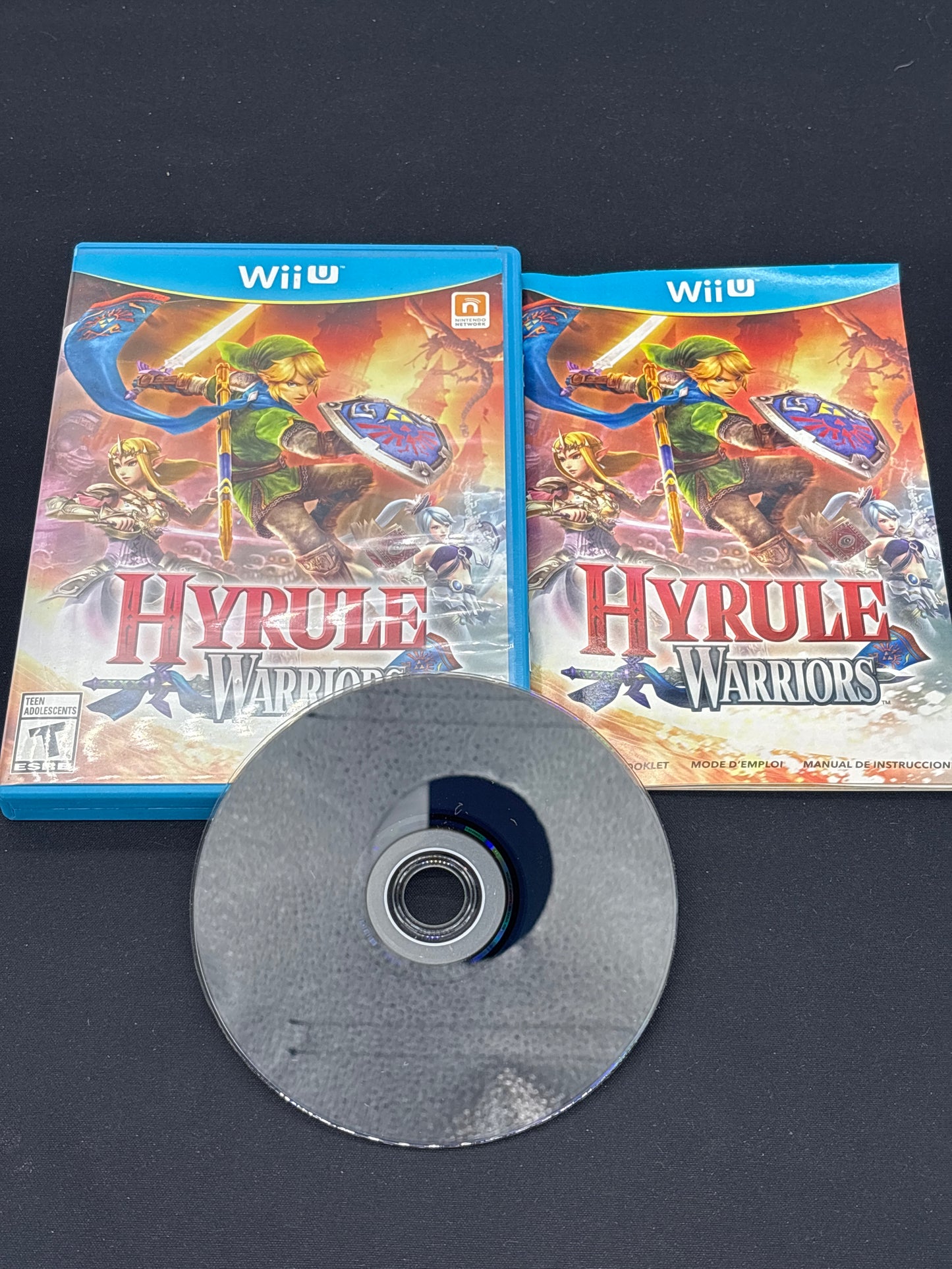 Auction Lot 292: Hyrule Warriors Video Game Nintendo WIIU CIB