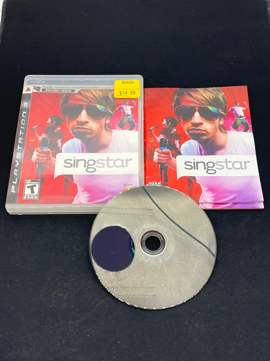 Auction Lot 16: Playstation 3 Video Game Singstar CIB