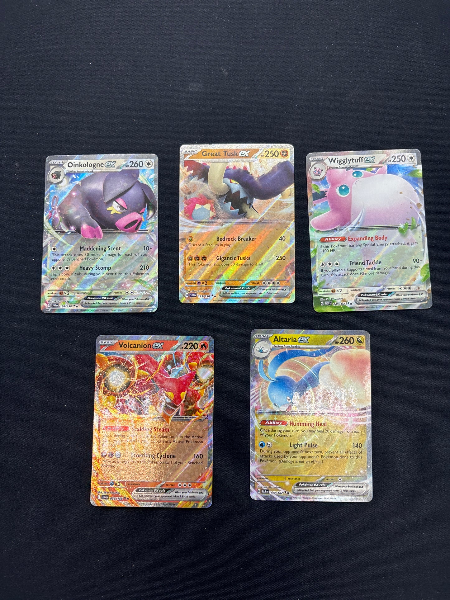 Auction Lot 229: Pokemon EX Card Lot 1 Conditions Vary