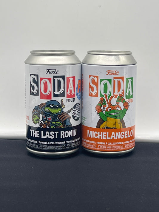 Auction Lot 65: Funko Soda Lot of 2 The Last Ronin Michel Angelo