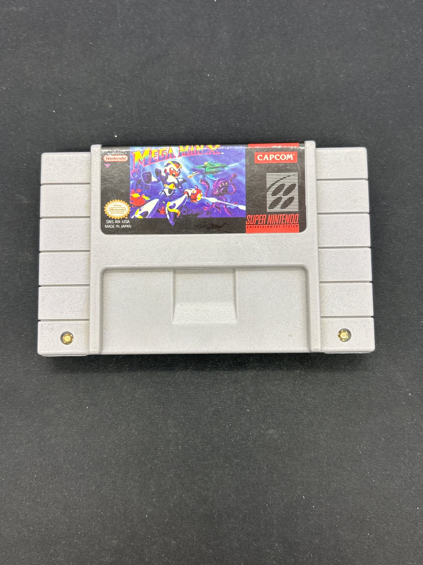 Auction Lot 164: SNES Video Game Mega Man X REPODUCTION