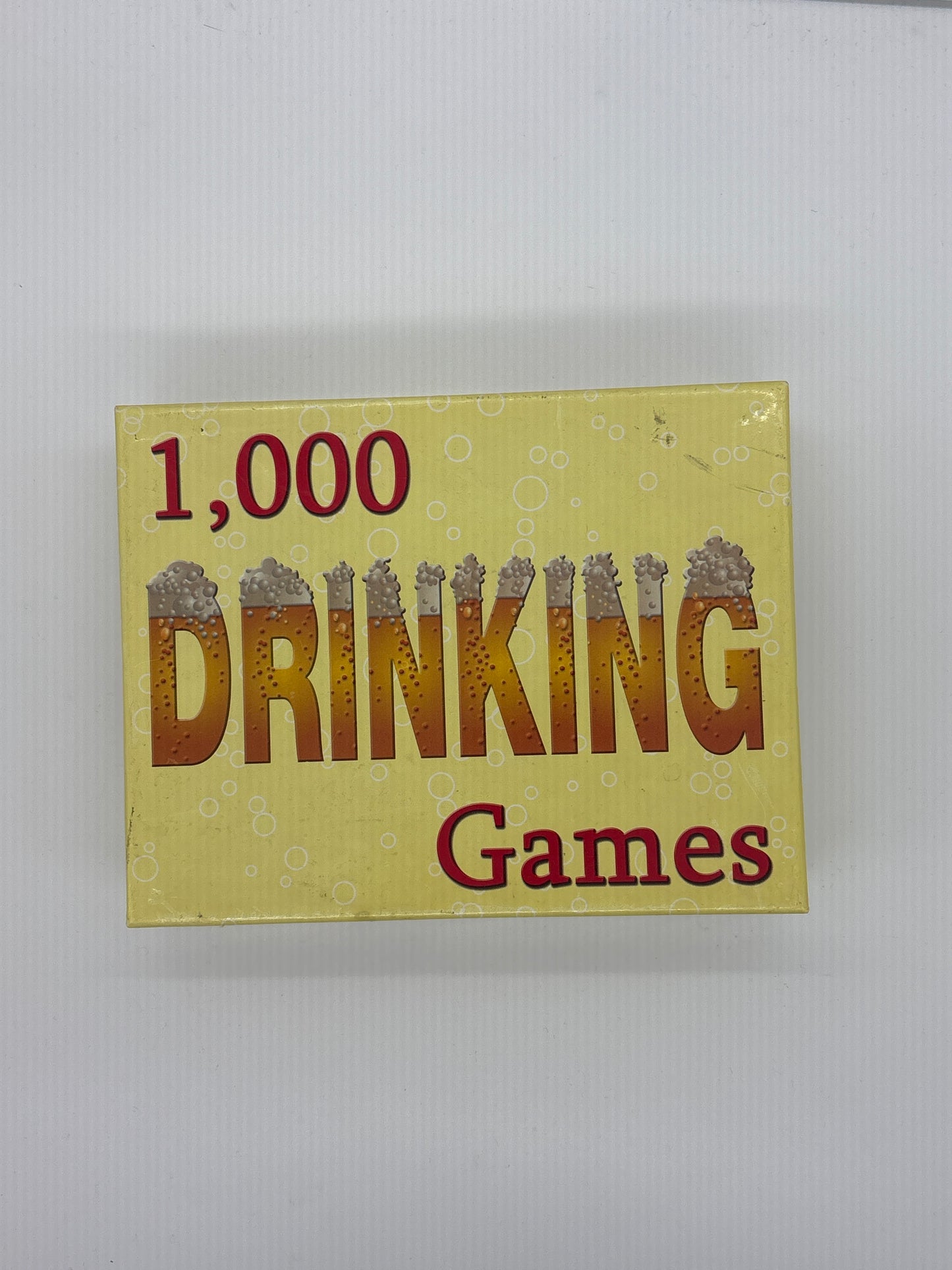 Auction Lot 104: 1000 Drinking Games Adult Game