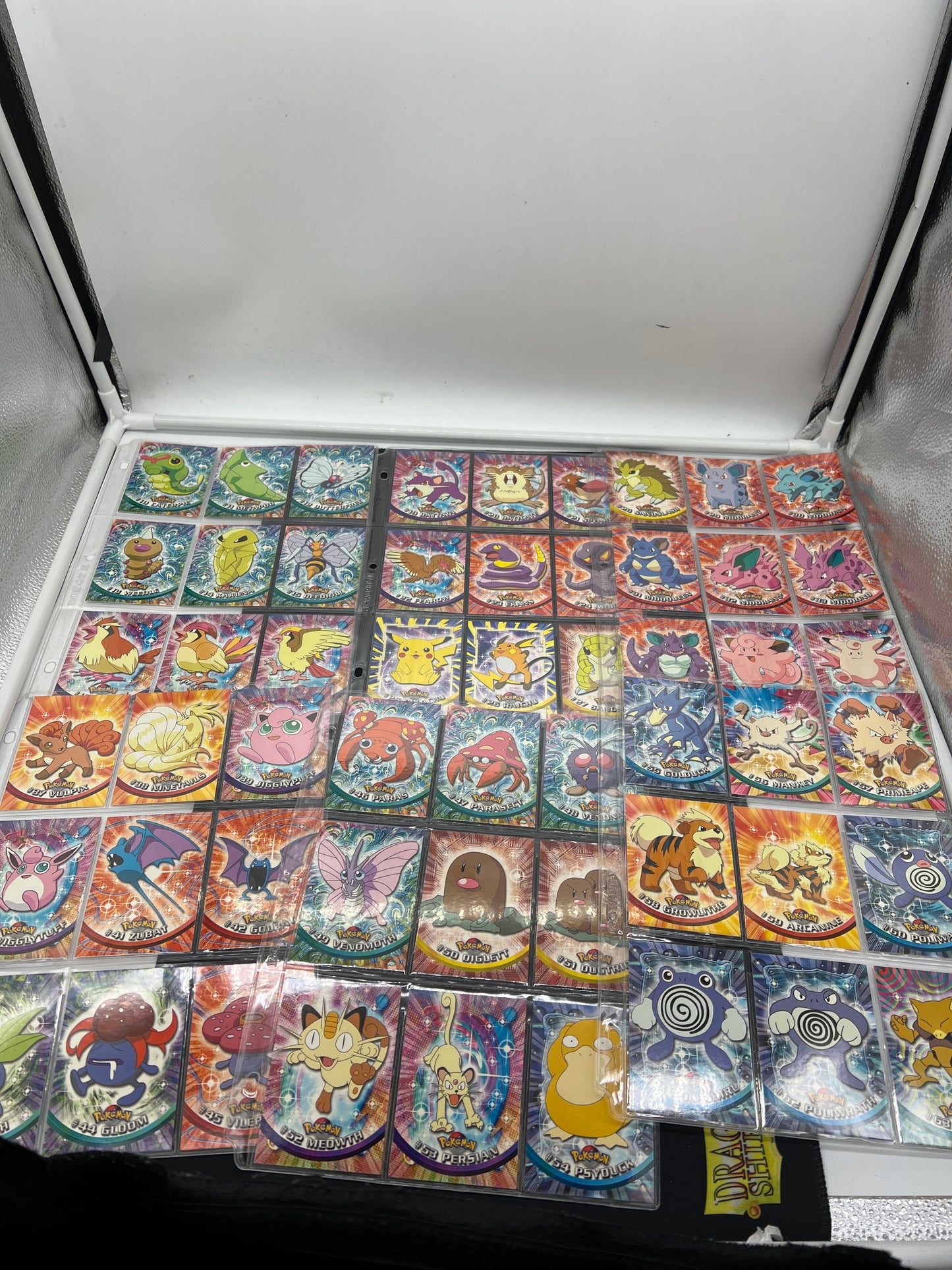 Auction Lot 278: Pokemon Topps Non Foil Complete Set Conditions Vary