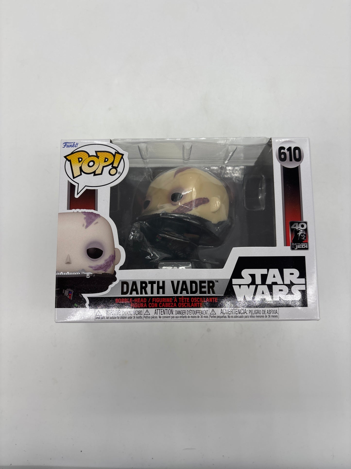 Auction Lot 109: Pop Funko Star Wars Darth Vader Figure 610