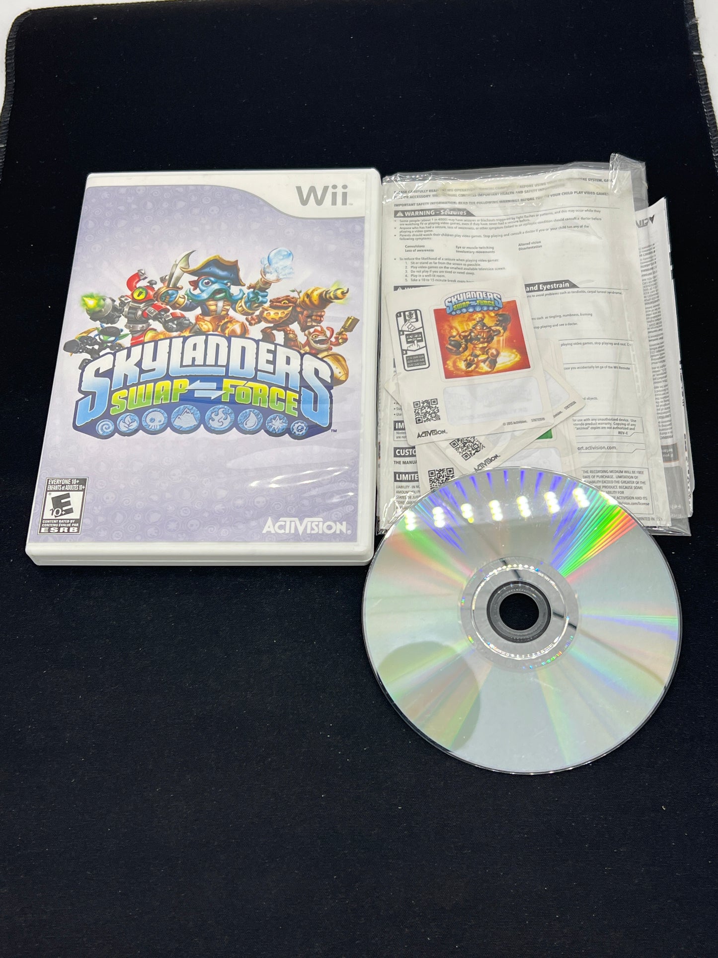 Auction Lot 223: Nintendo Wii Skylanders Swap Force CIB