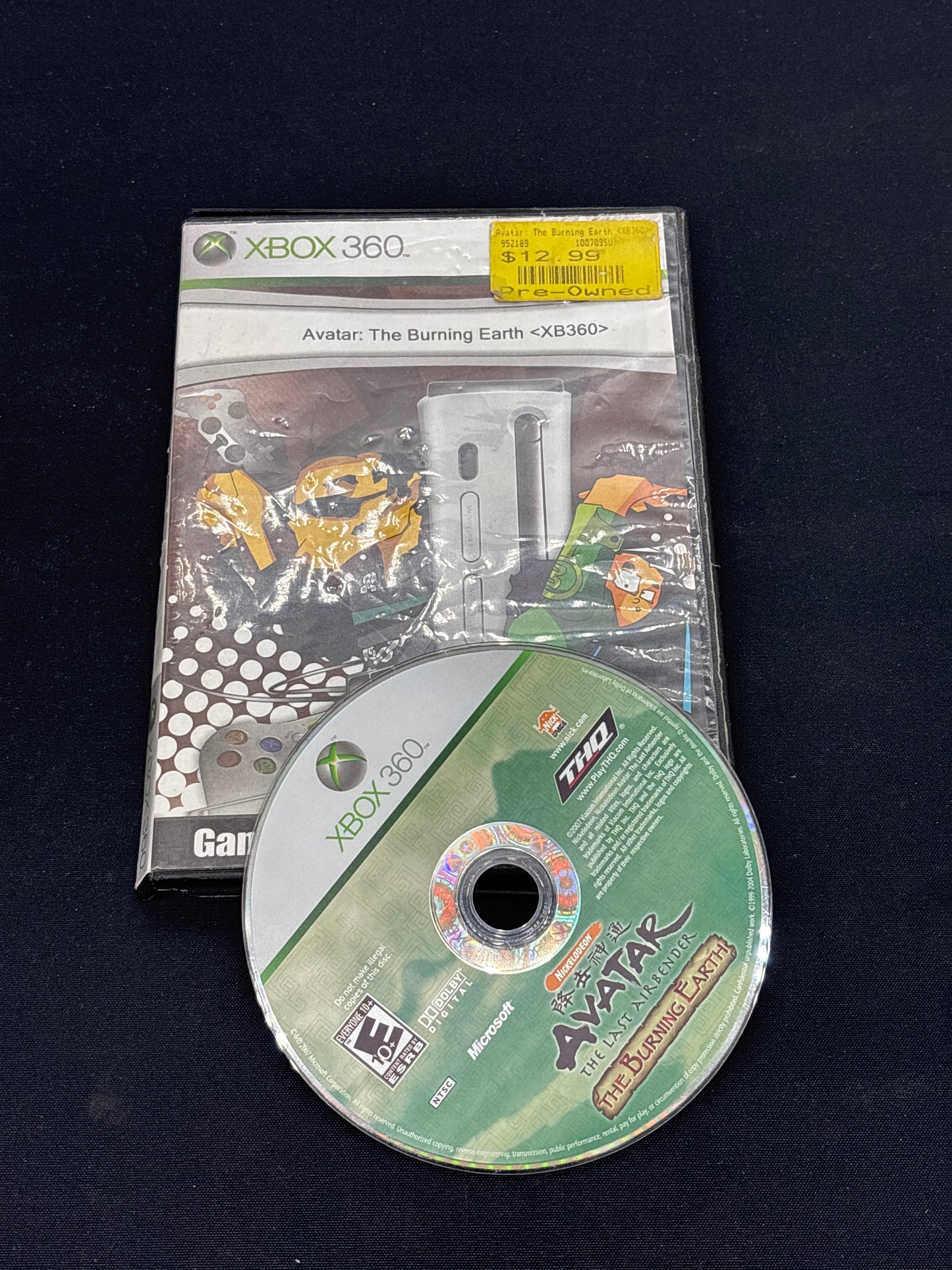 Auction Lot 165: Avatar The Burning Earth XBOX 360 Video Game