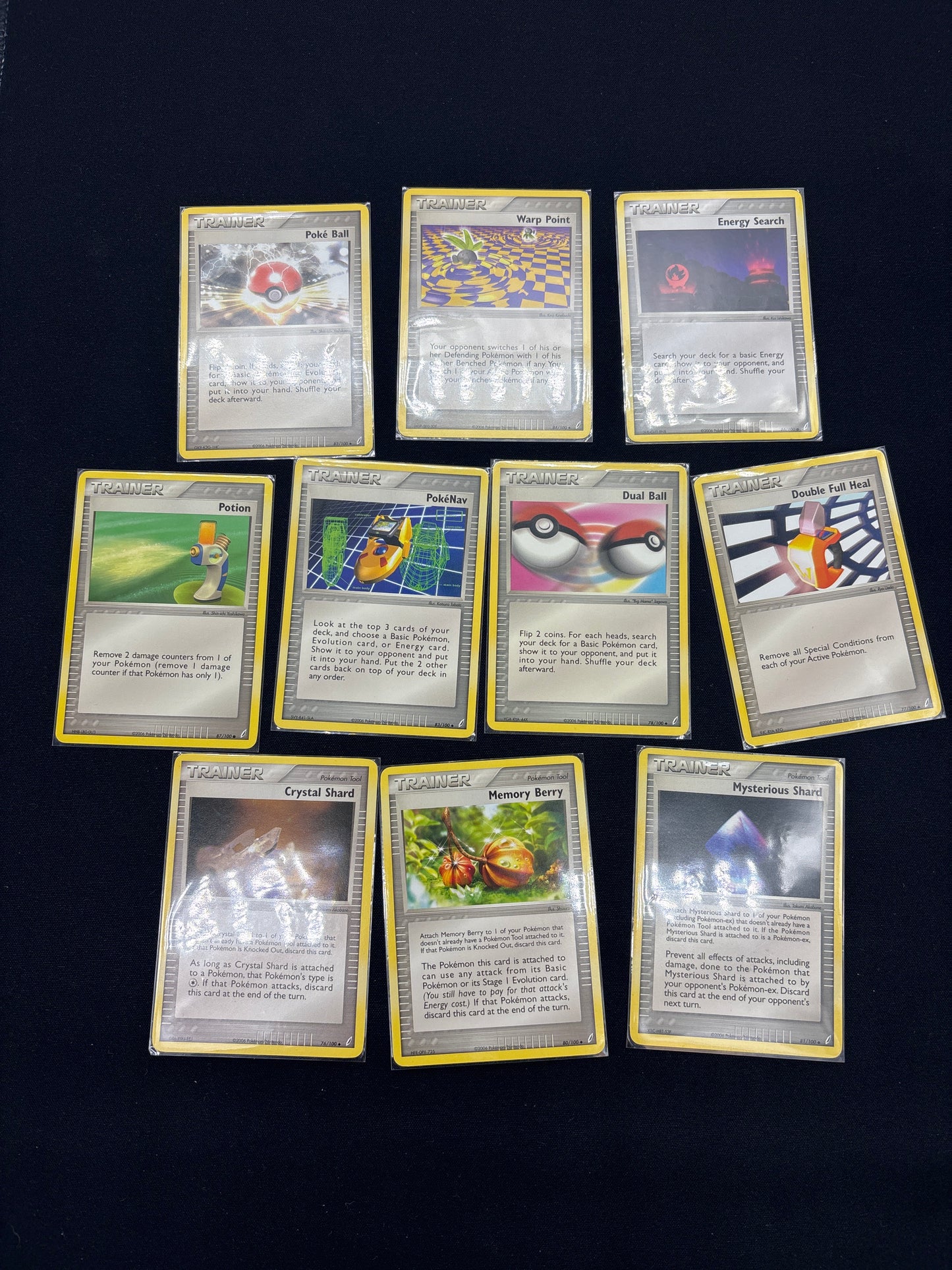 Auction Lot 19: Pokemon Mid Era Trainer Card Lot Conditions Vary