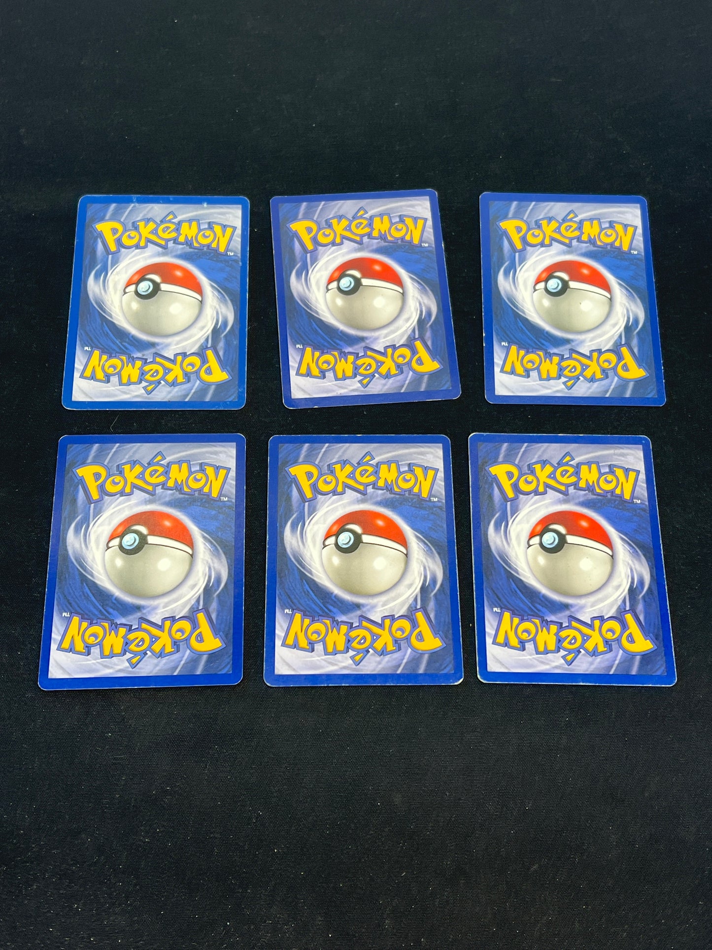 Auction Lot 325: Pokemon Cards Assorted Lot of 6 WOTC Base Set Commons Uncommons Conditions Vary