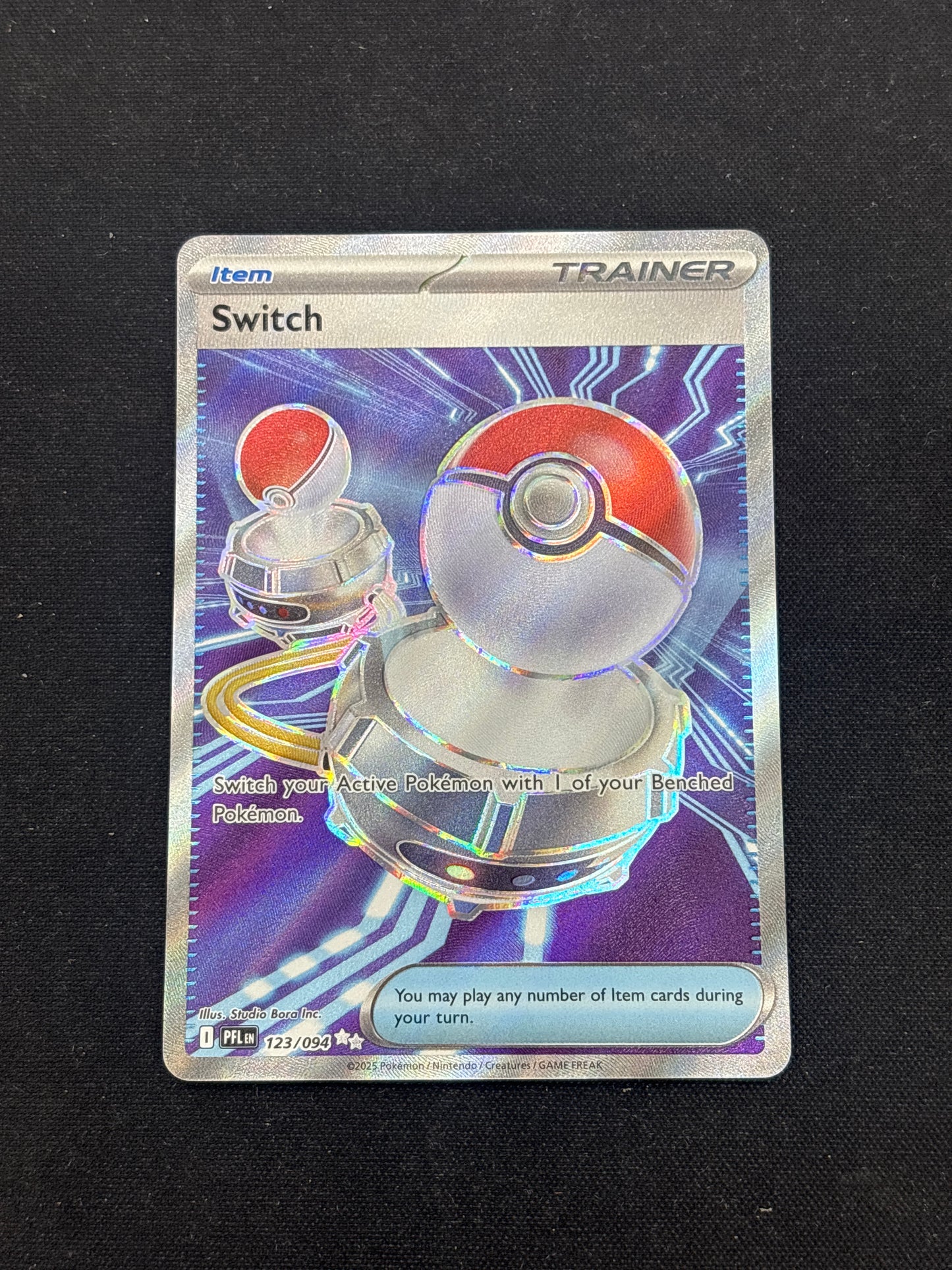 Auction Lot 58: Pokemon Cards Switch Full Art Condition Vary