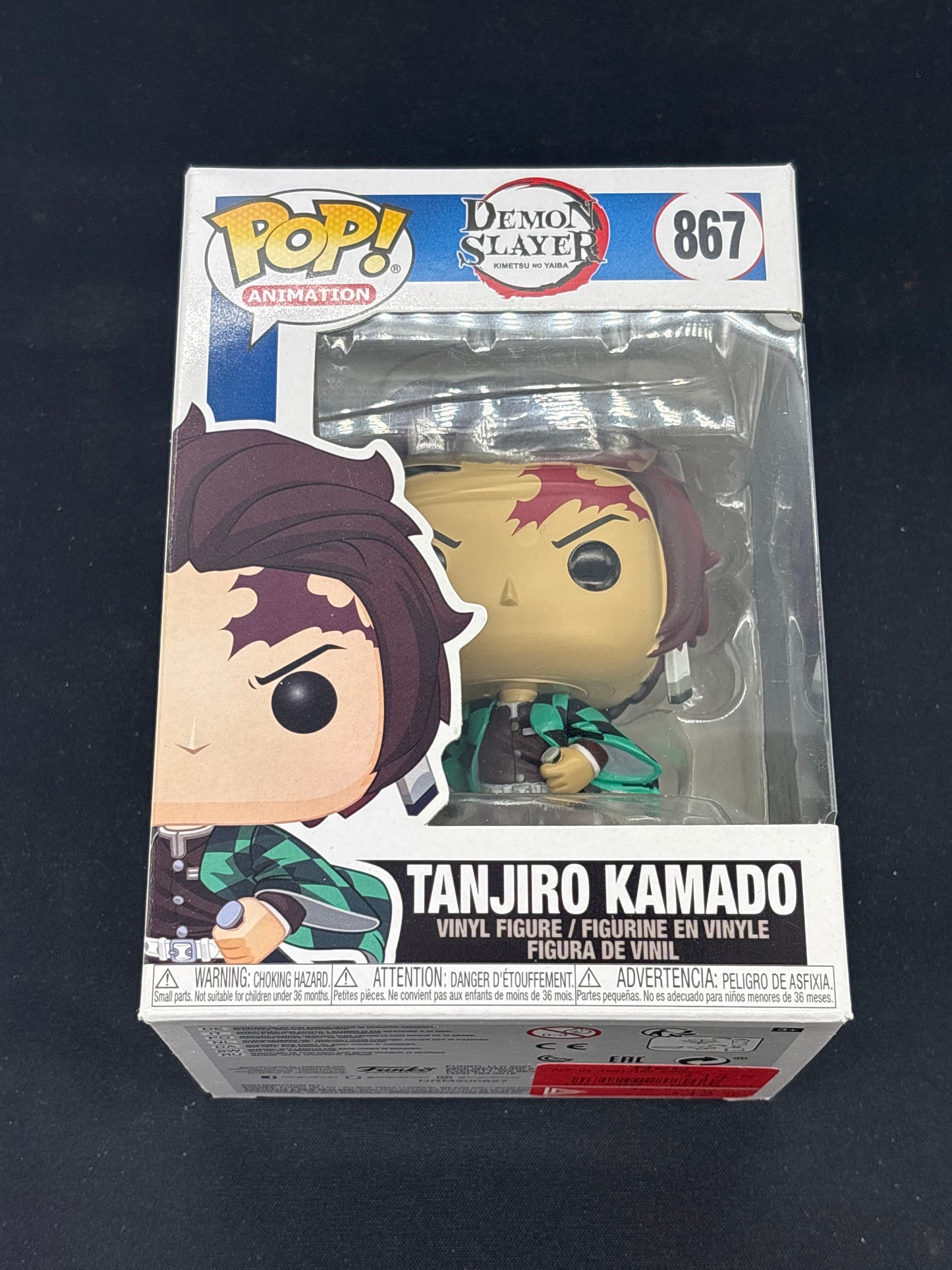 Auction Lot 195: Pop Funko Demon Slayer Tanjiro Kamado 867 Figure