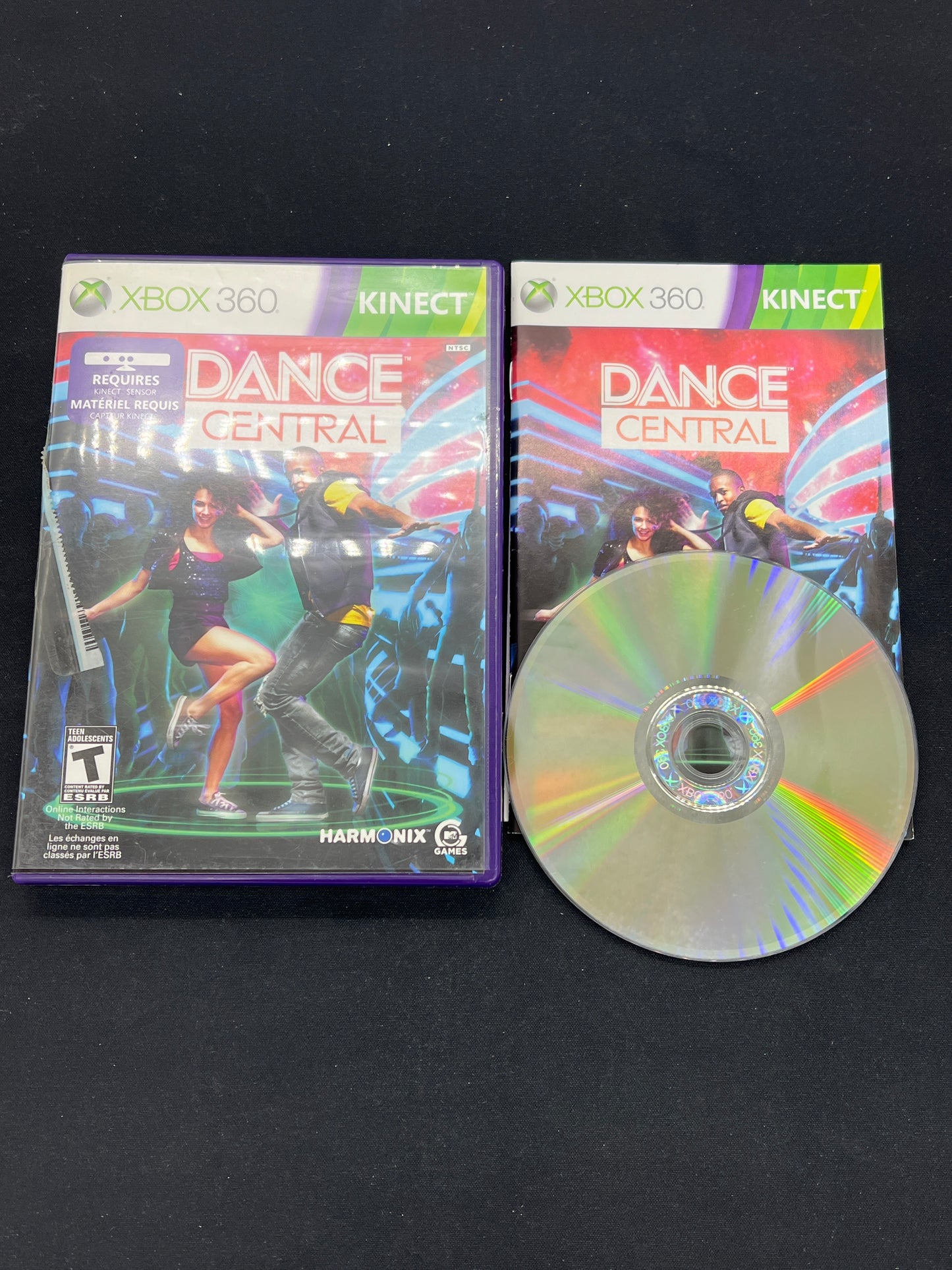 Auction Lot 172: XBOX 360 Video Game Dance Central CIB