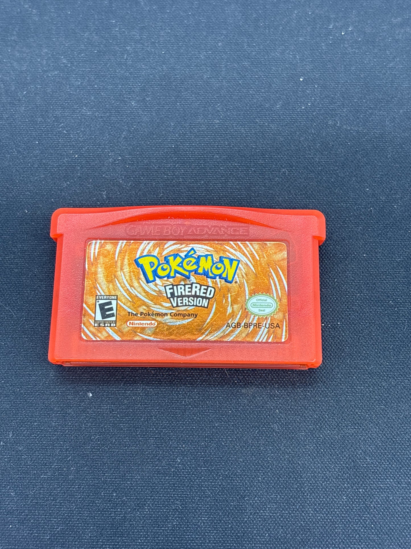 Auction Lot 73: Nintendo Gameboy Advance Video Game REPRODUCTION Pokemon FireRed Loose