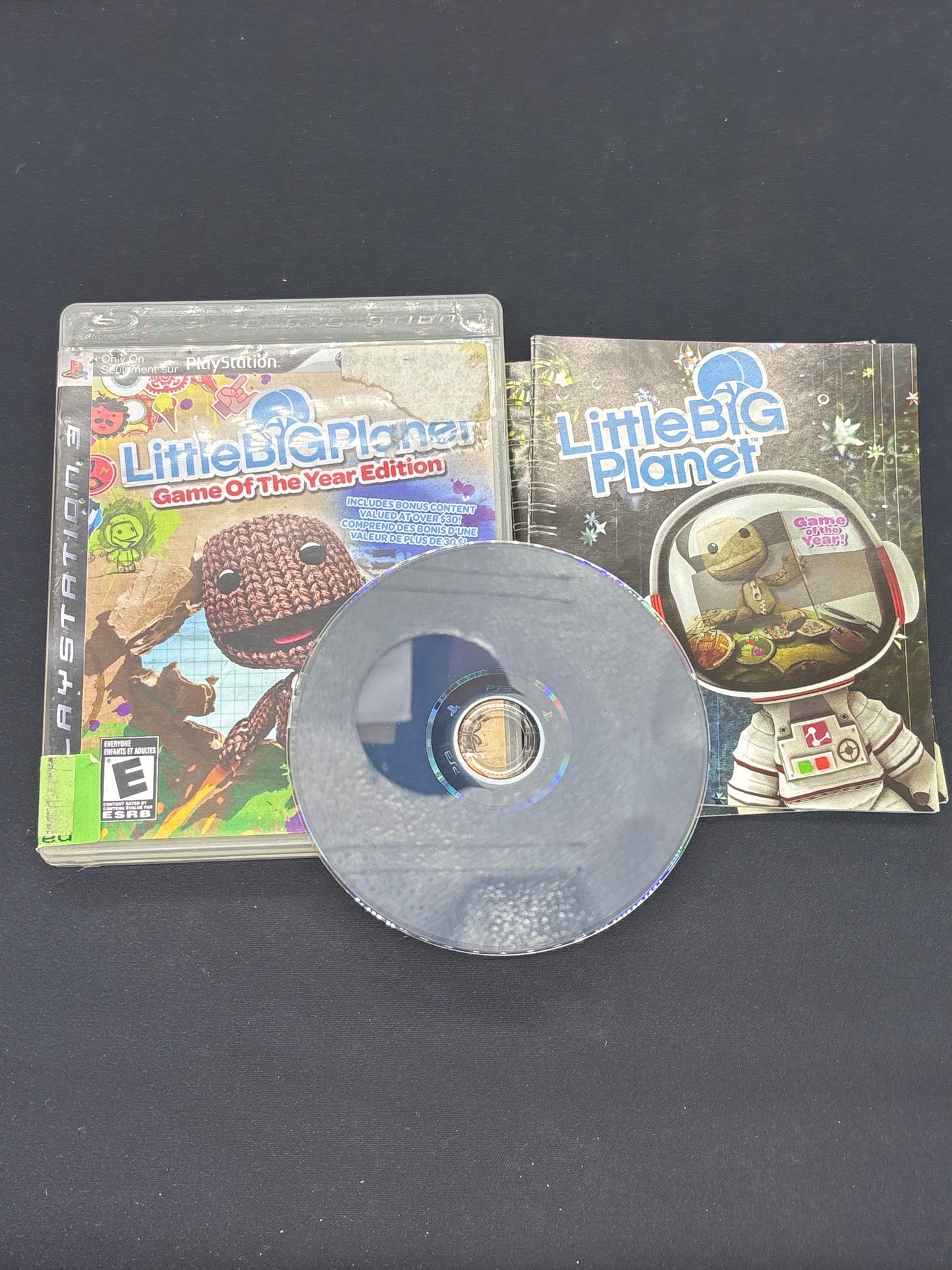 Auction Lot 163: Little Big Planet Game of the Year Video Game PlayStation 3 CIB
