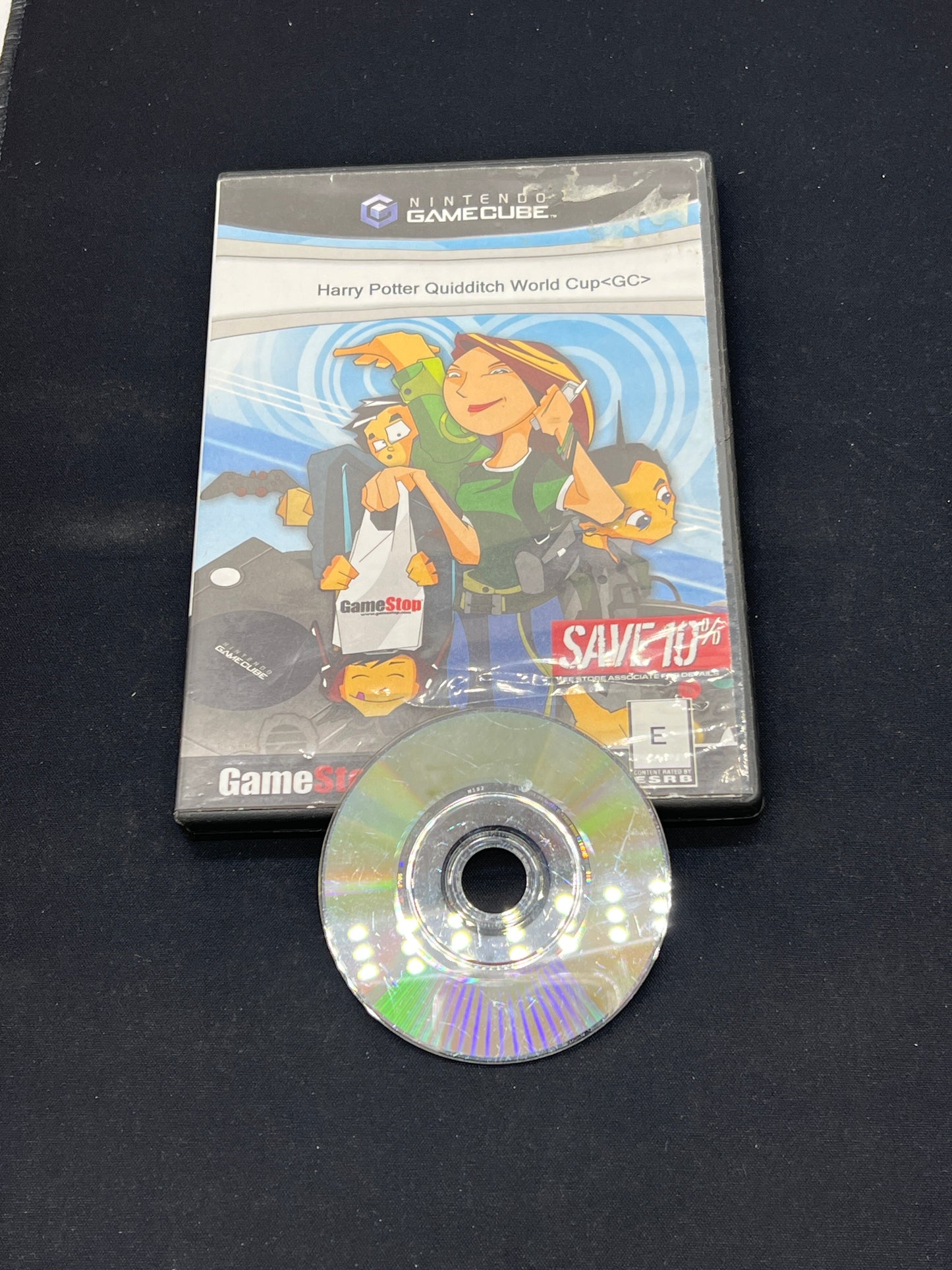 Auction Lot 151: Nintendo GameCube Harry Potter Quidditch World Cup Disc & Case