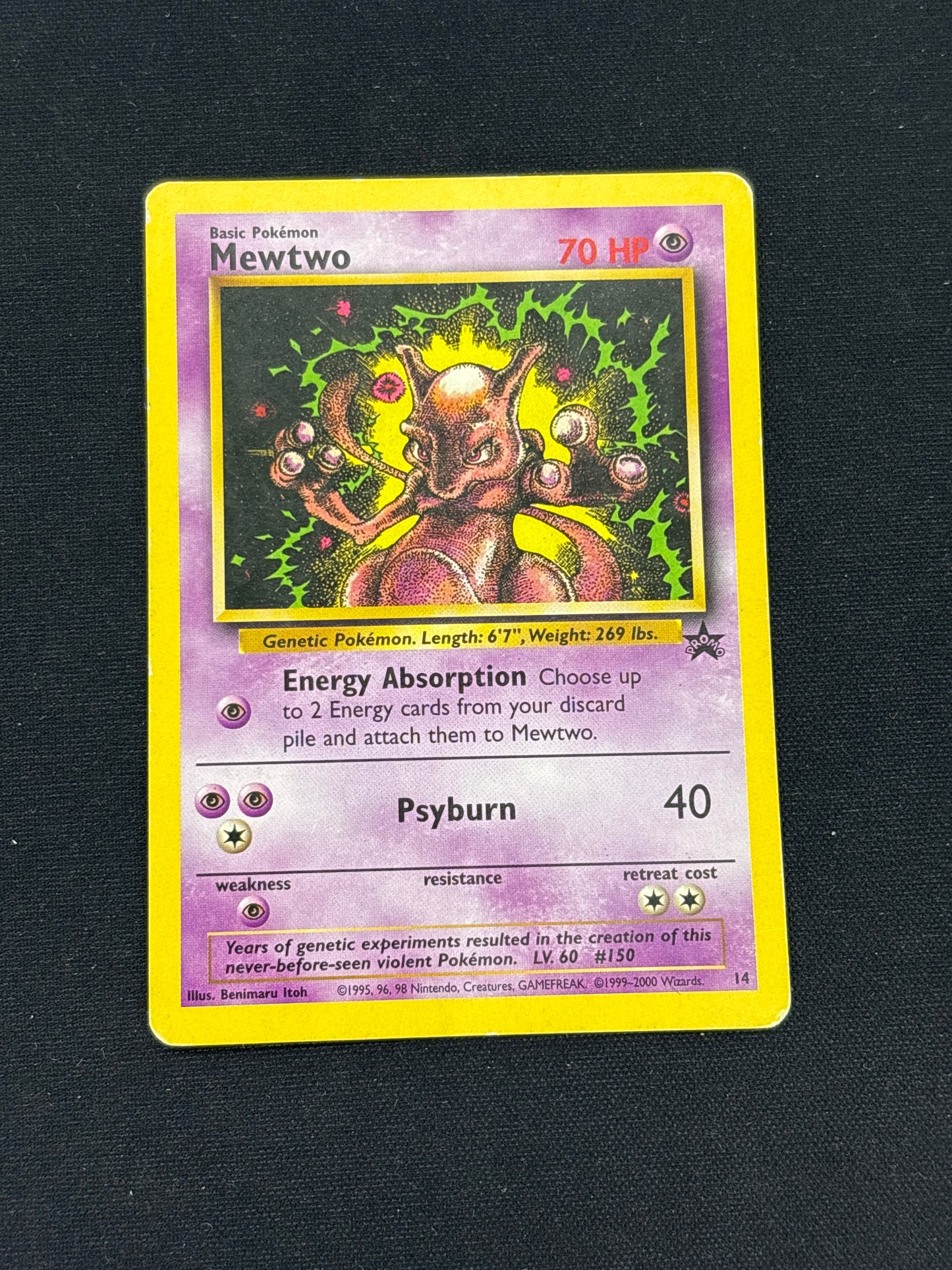 Auction Lot 231: Mewtwo Black Star Promo 14 Card Conditions Vary