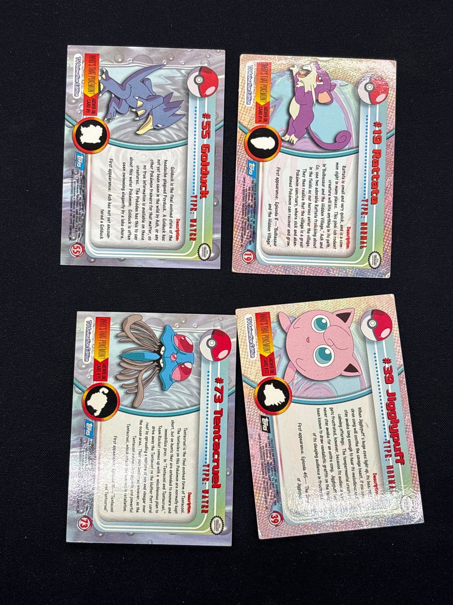 Auction Lot 68: Pokemon Topps Chrome Card Lot Conditions Vary