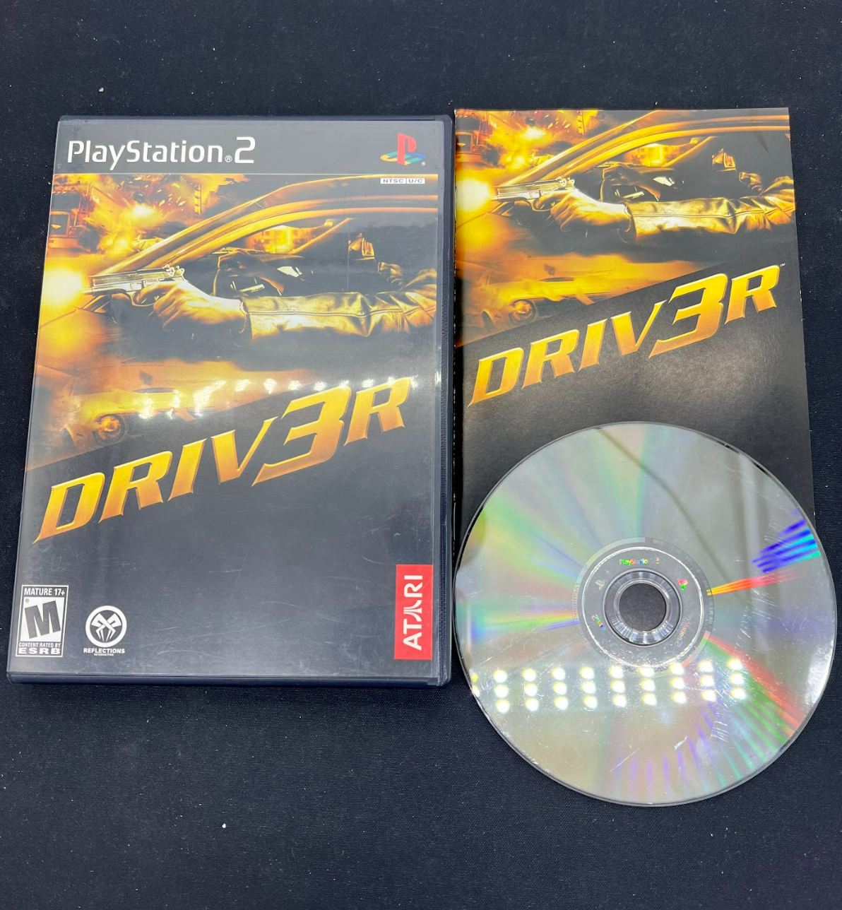 Auction Lot 131: PlayStation 2 Video Game DRIV3R CIB