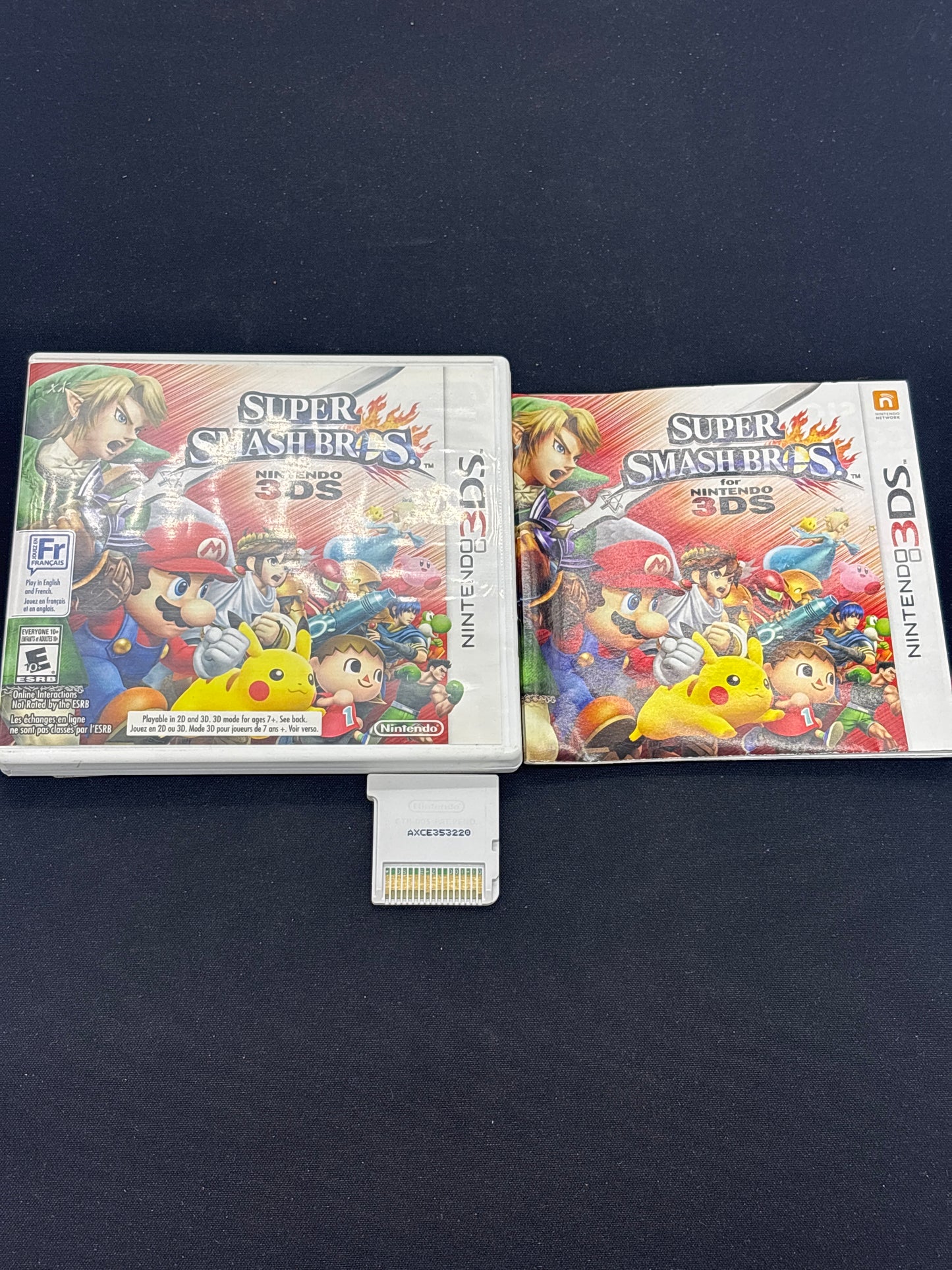 Auction Lot 217: Nintendo 3DS Super Smash Bros With Case & Cartridge