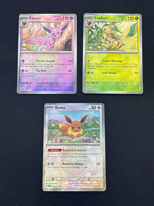 Auction Lot 35: Pokemon Cards Eeveelution Pokeball Holo Conditions Vary