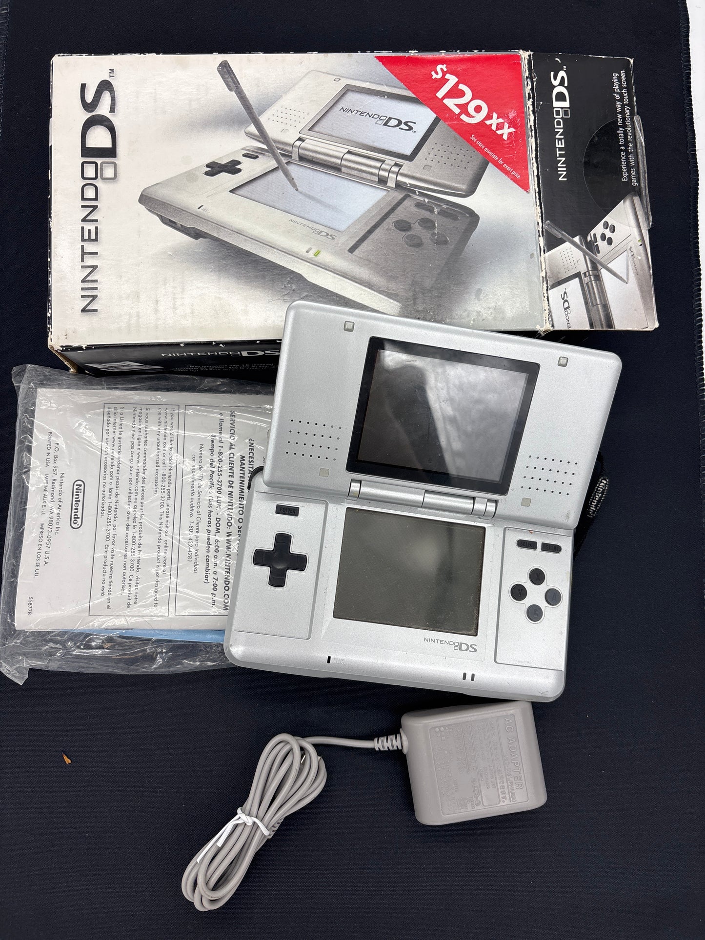 Auction Lot 1: Nintendo DS Console Complete in Box