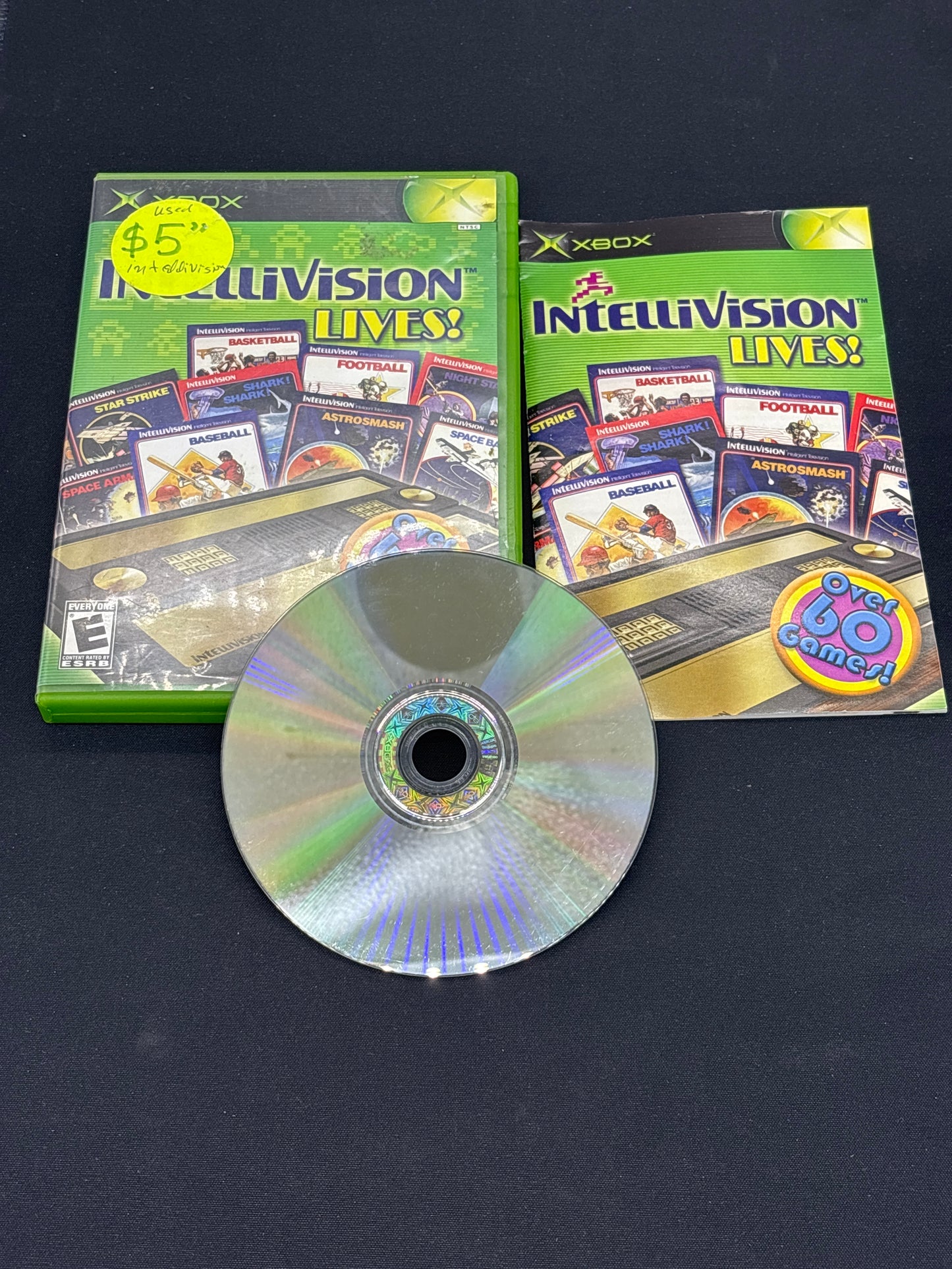 Auction Lot 172: Intellivision Lives XBOX Video Game CIB