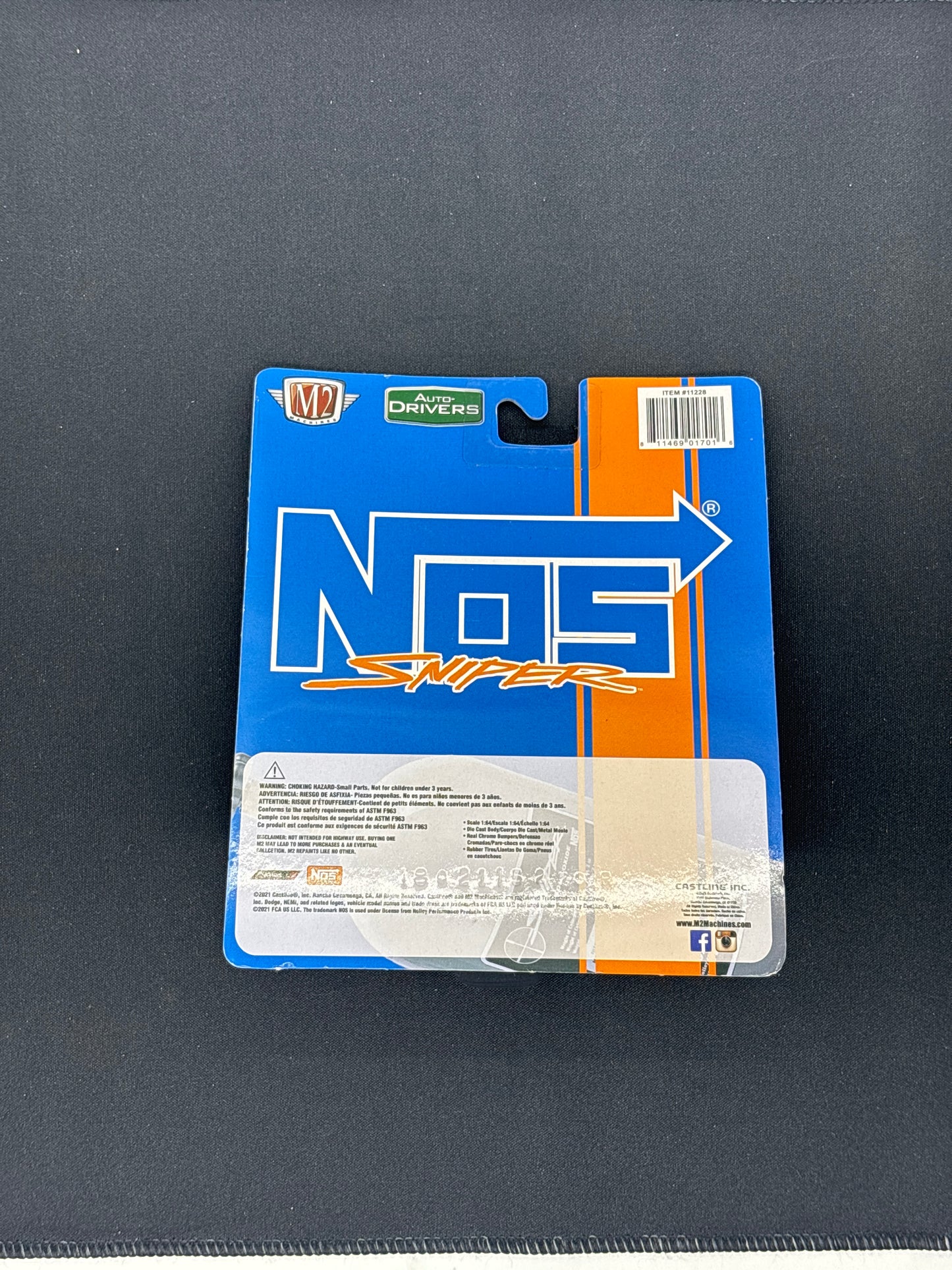 Auction Lot 107: Die Cast NOS Sniper 1966 Dodge Charger R79 Scale 1/64 Unopened