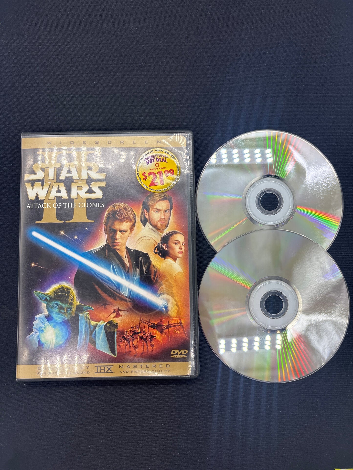 Auction Lot 409: Star Wars Episode 2 Wide Screen DVD two Disc